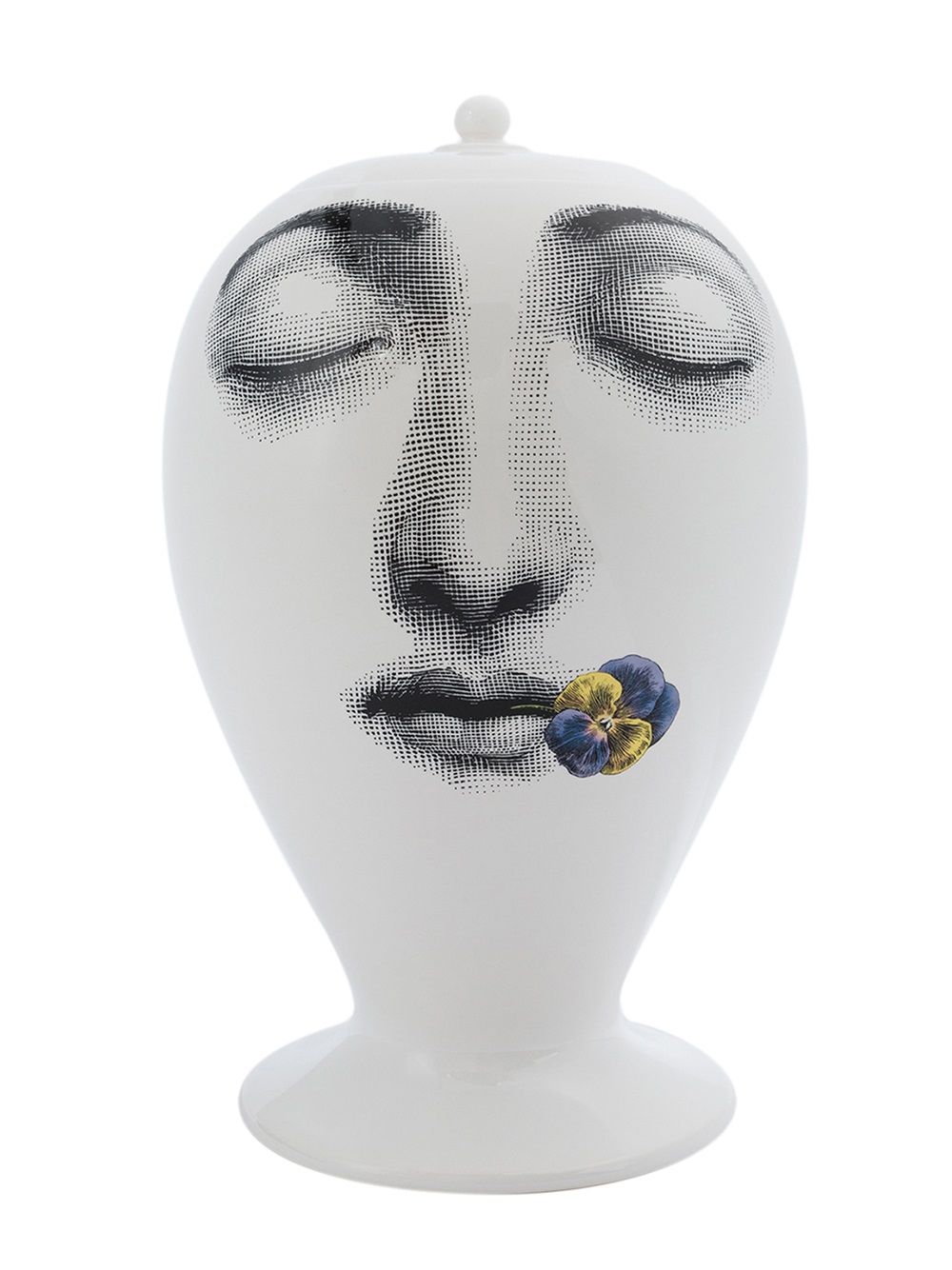 face print vase