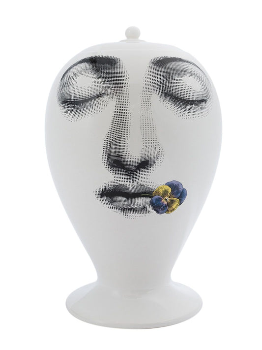 face print vase
