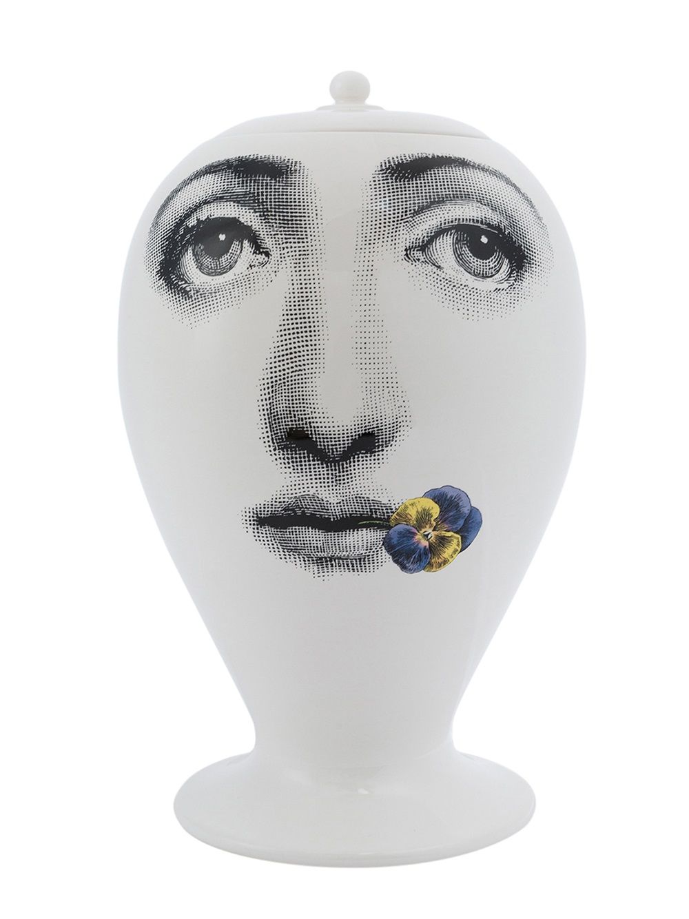 face print vase