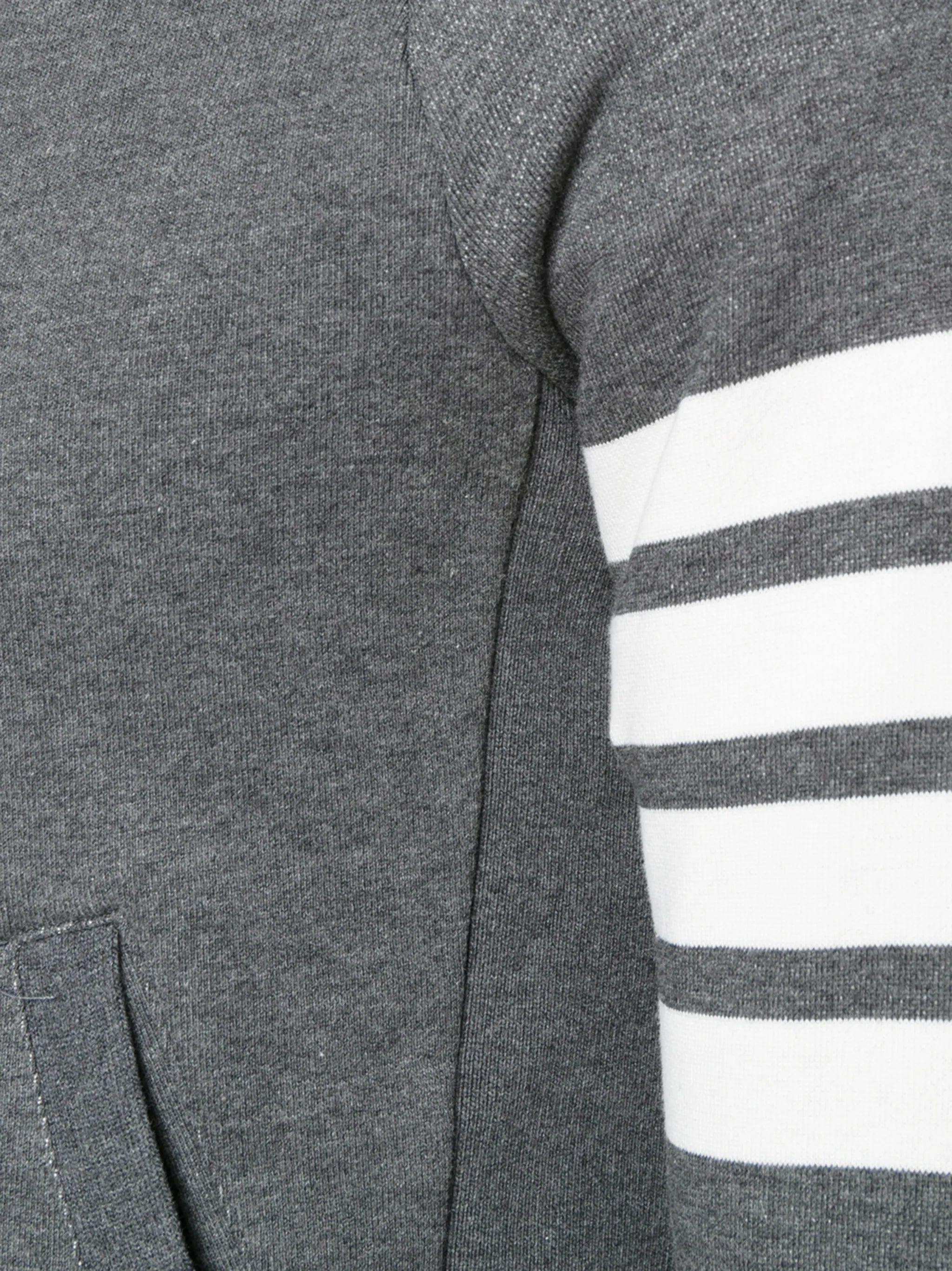 loopback 4-Bar zip-up hoodie