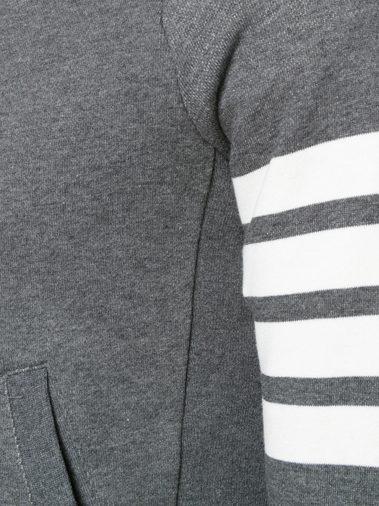 loopback 4-Bar zip-up hoodie