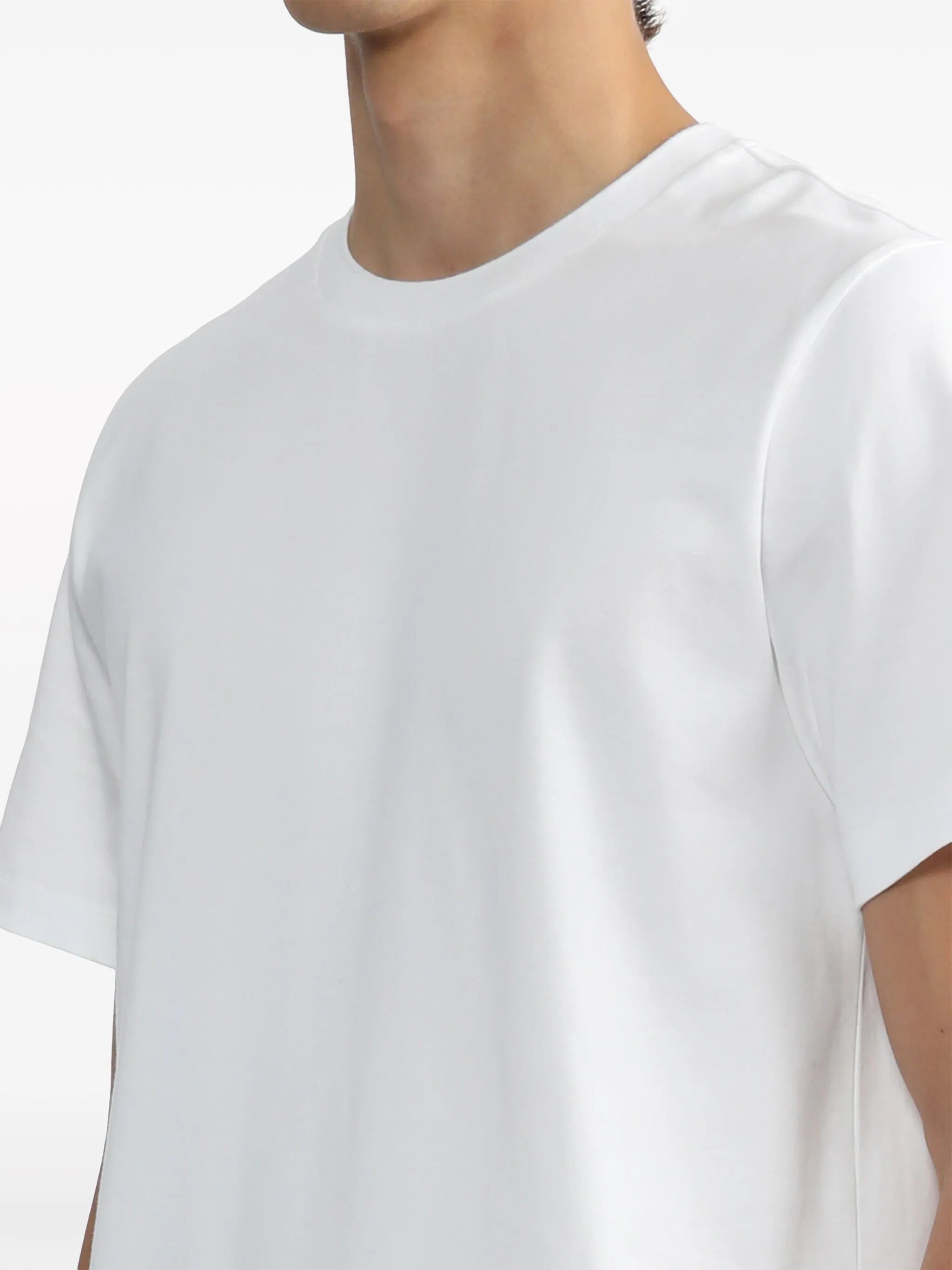 side-slit relaxed T-shirt