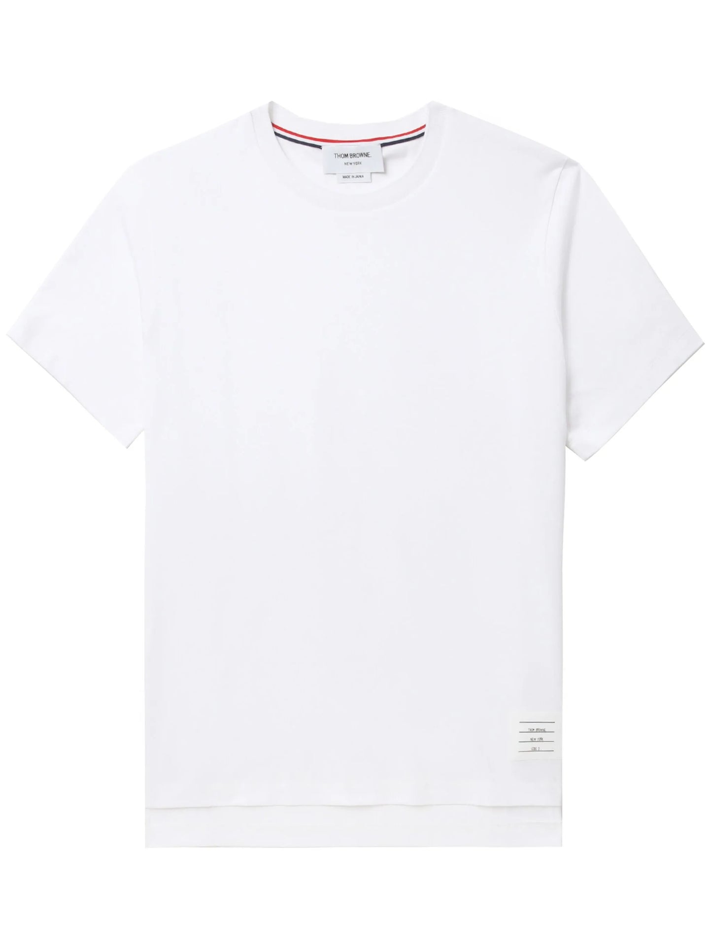 side-slit relaxed T-shirt