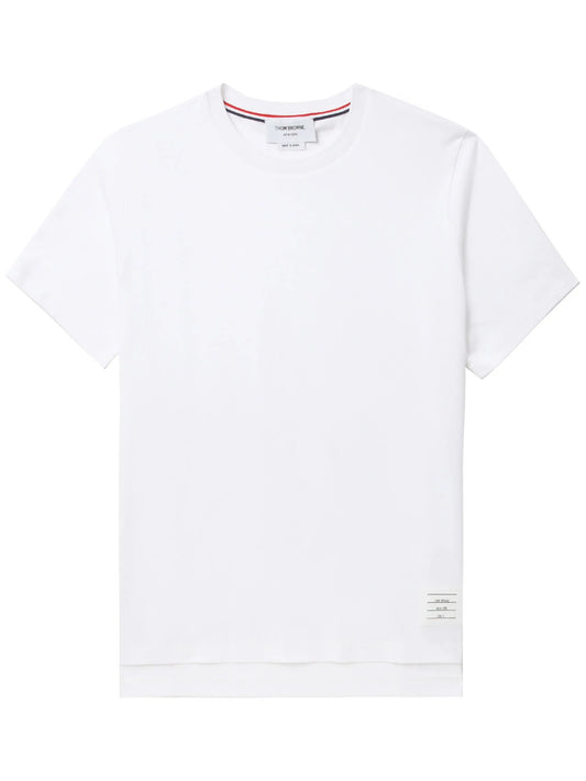 side-slit relaxed T-shirt