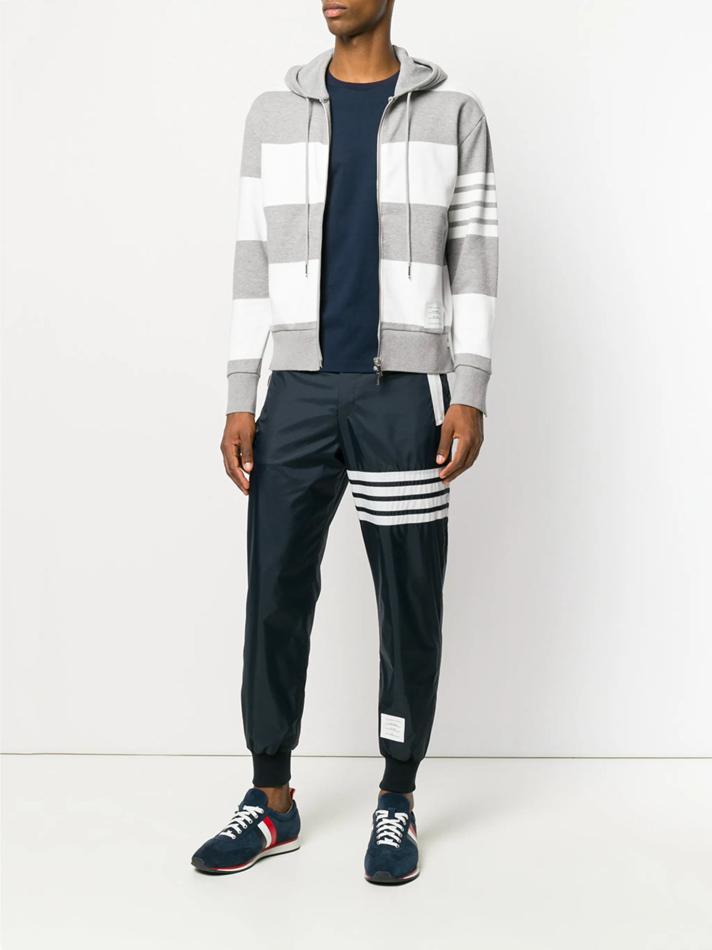 relaxed side-slit T-shirt
