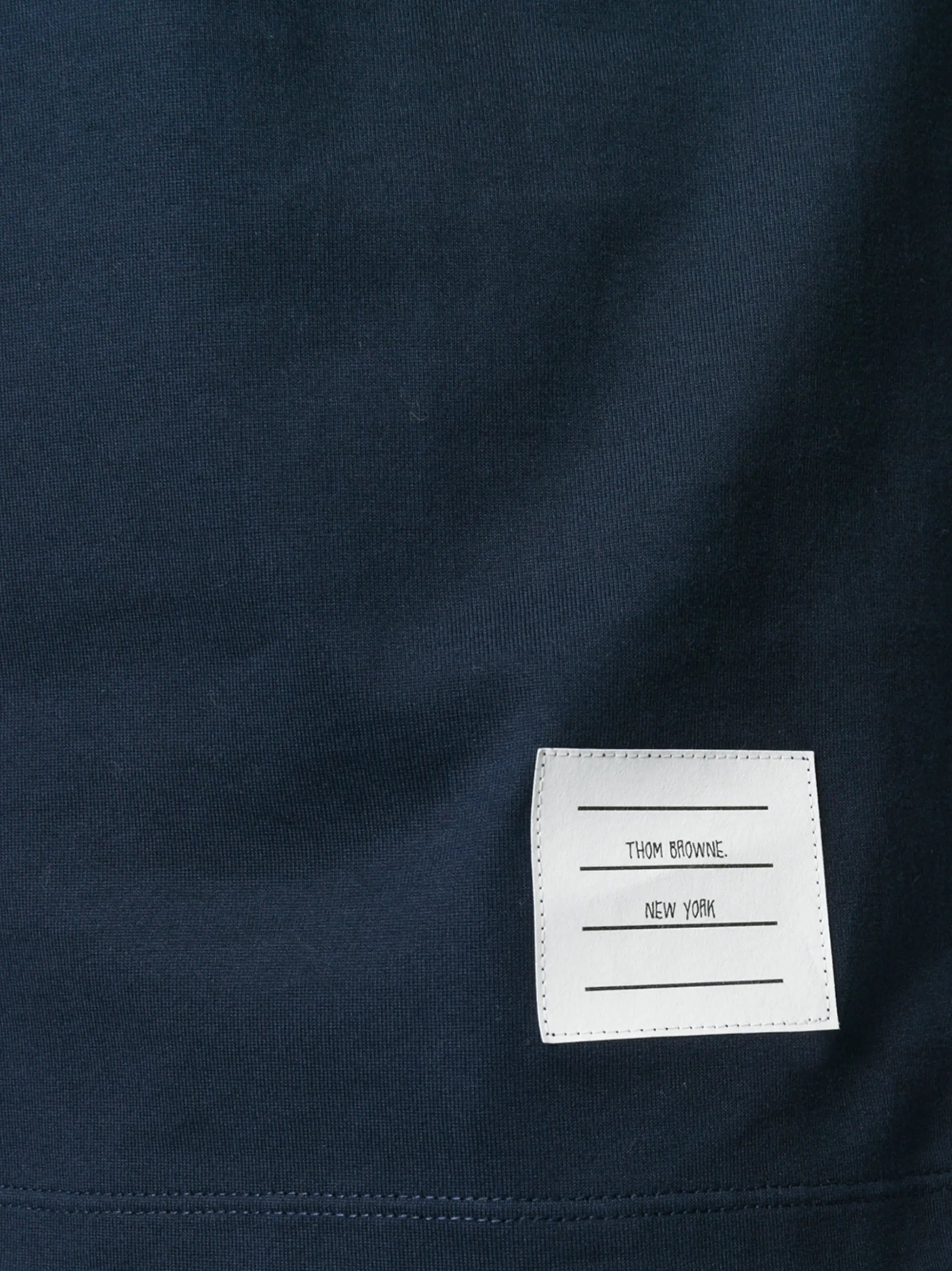 signature-stripe crew-neck T-shirt