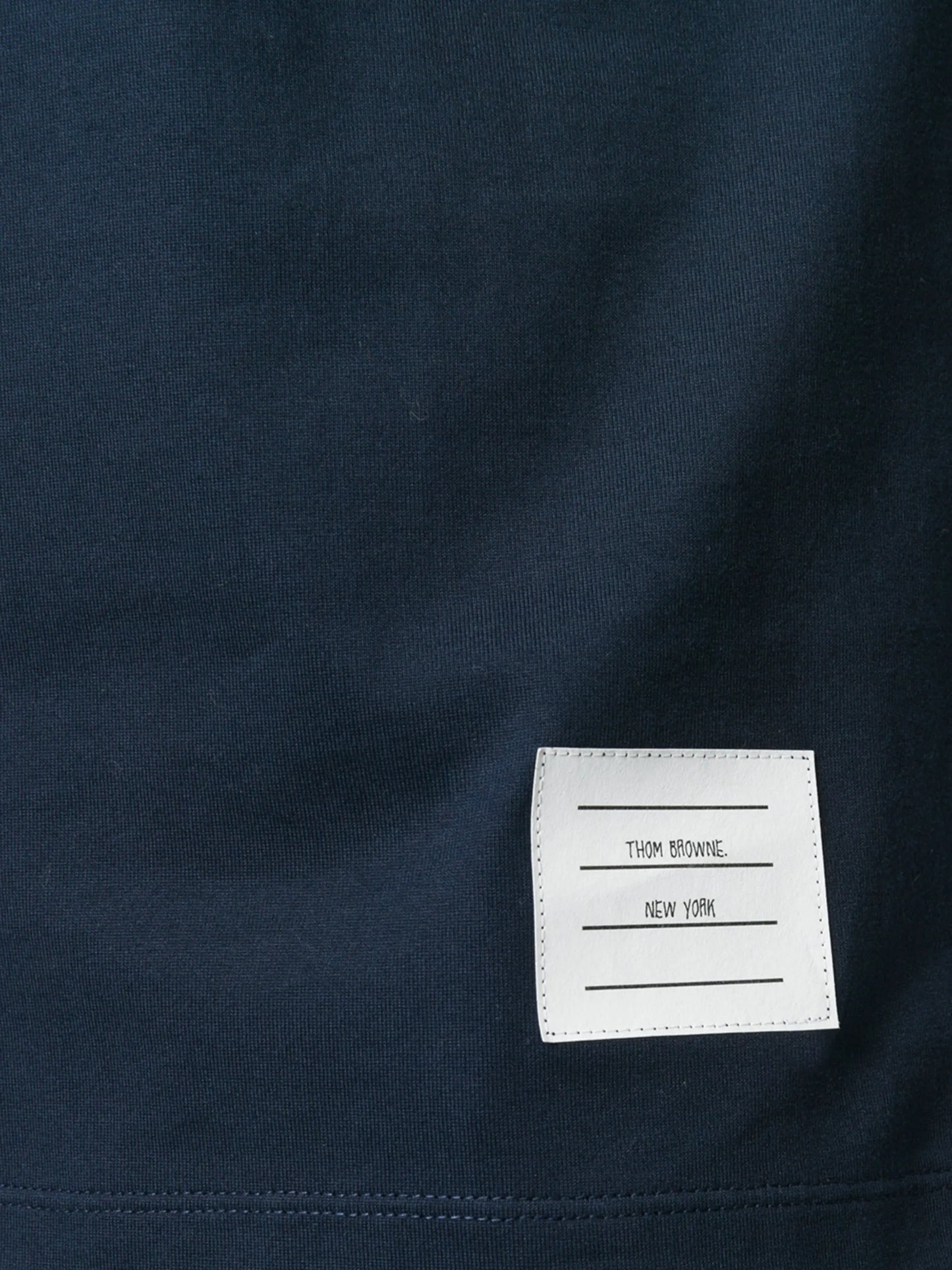 signature-stripe crew-neck T-shirt