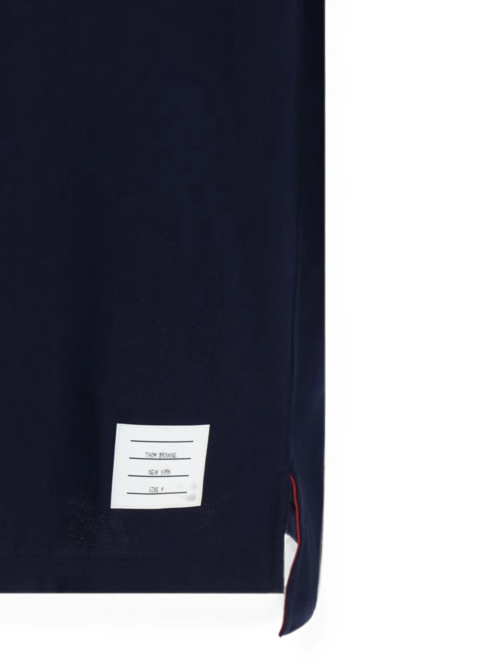 signature-stripe crew-neck T-shirt