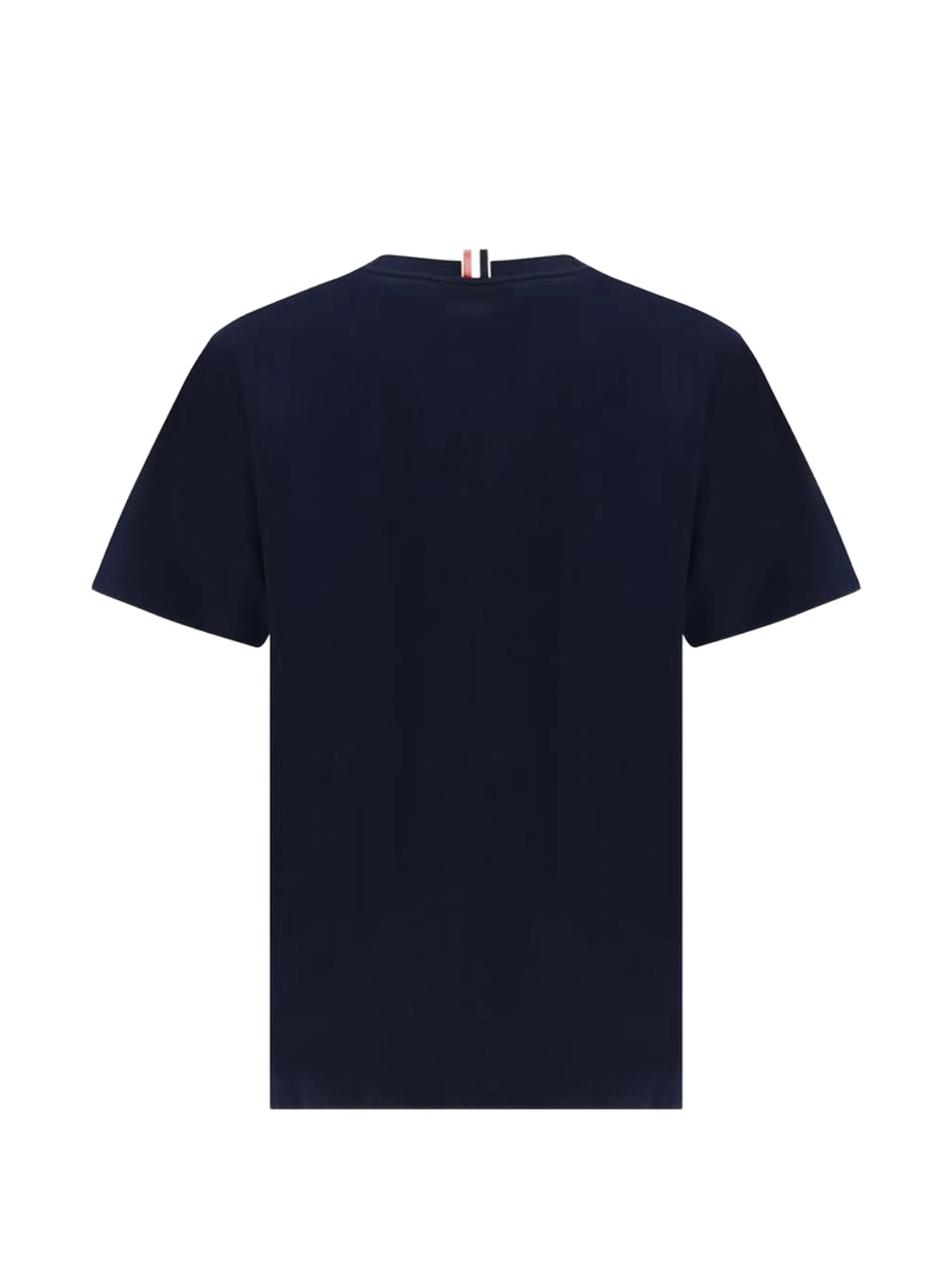 signature-stripe crew-neck T-shirt