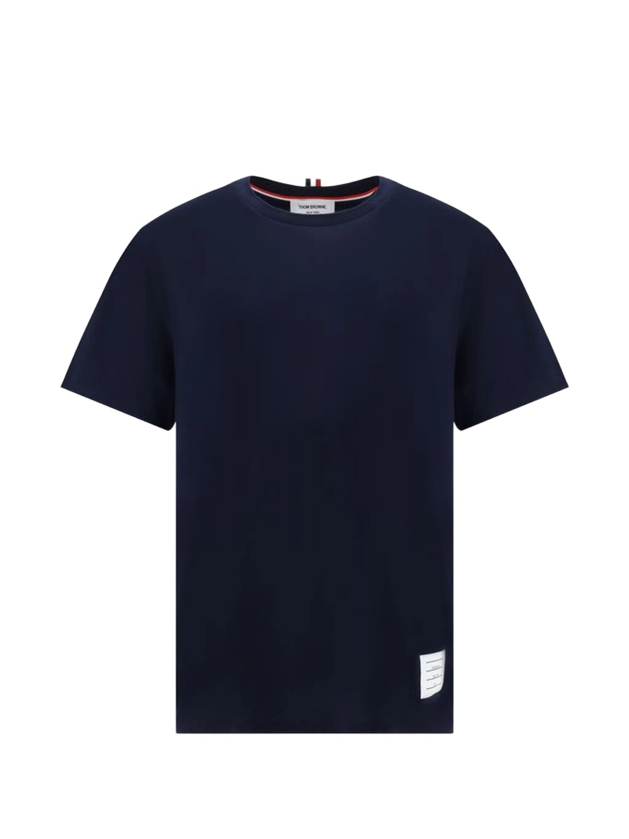 signature-stripe crew-neck T-shirt