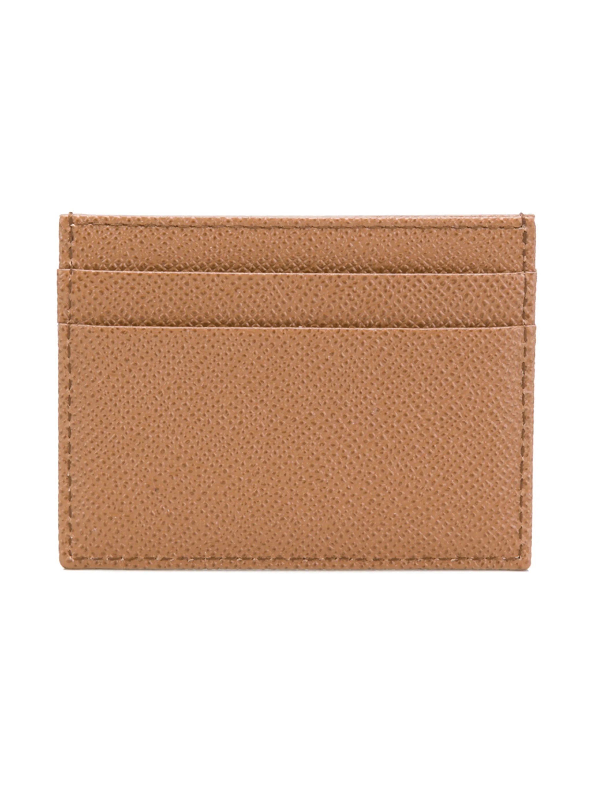 Dauphine leather card holder