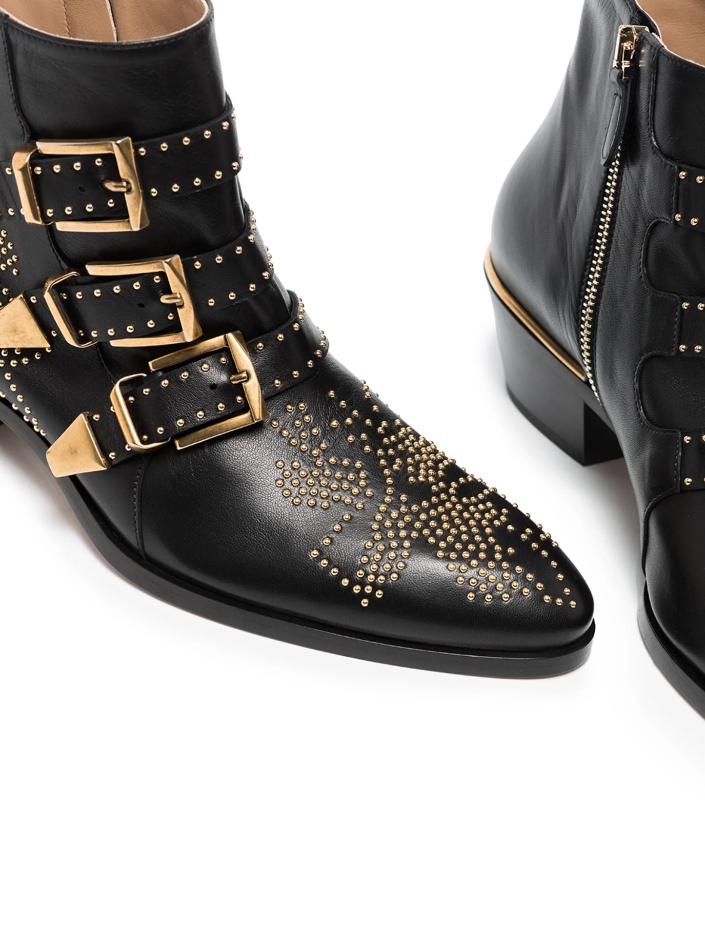 Susanna studded buckle boots