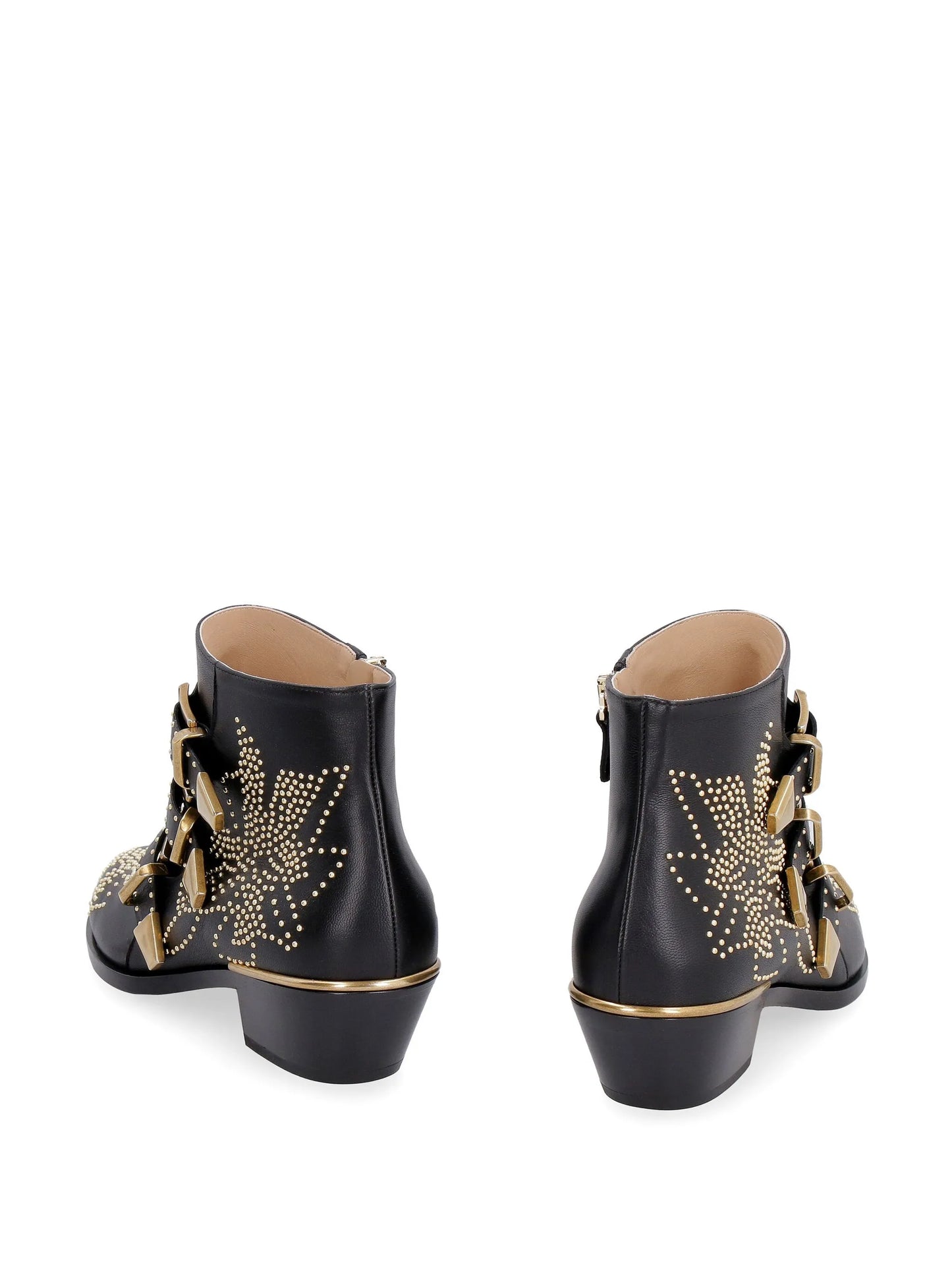 Susanna studded buckle boots