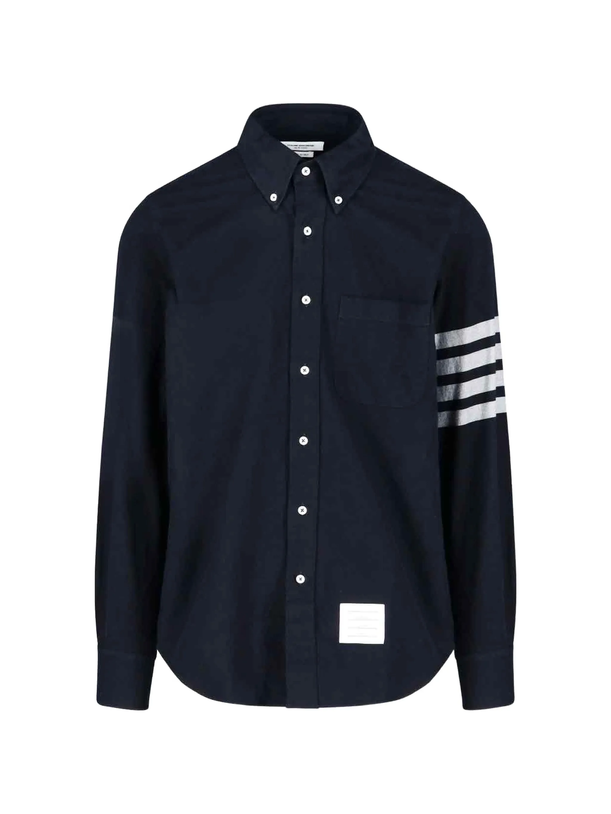 flannel 4-bar long-sleeve shirt