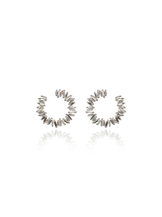 mini spiral earrings