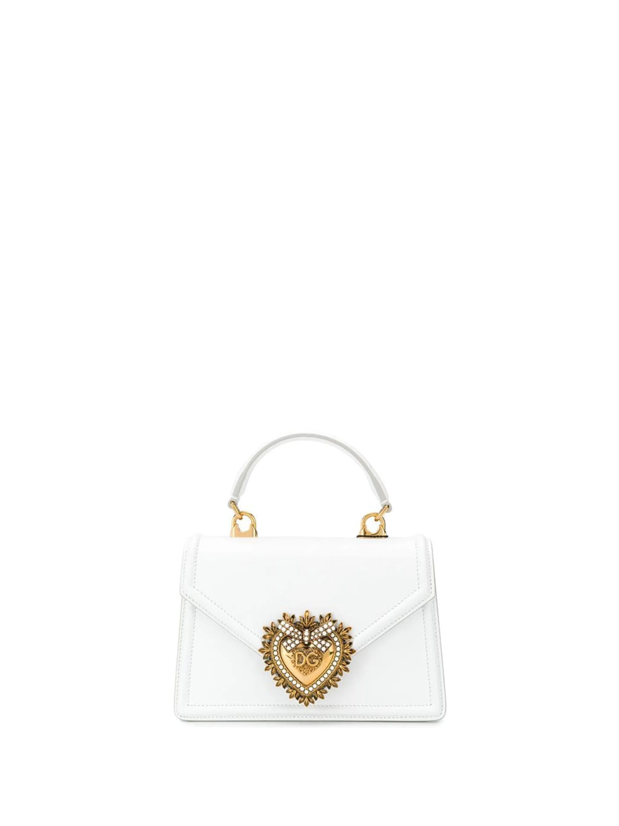 small Devotion heart-plaque shoulder bag