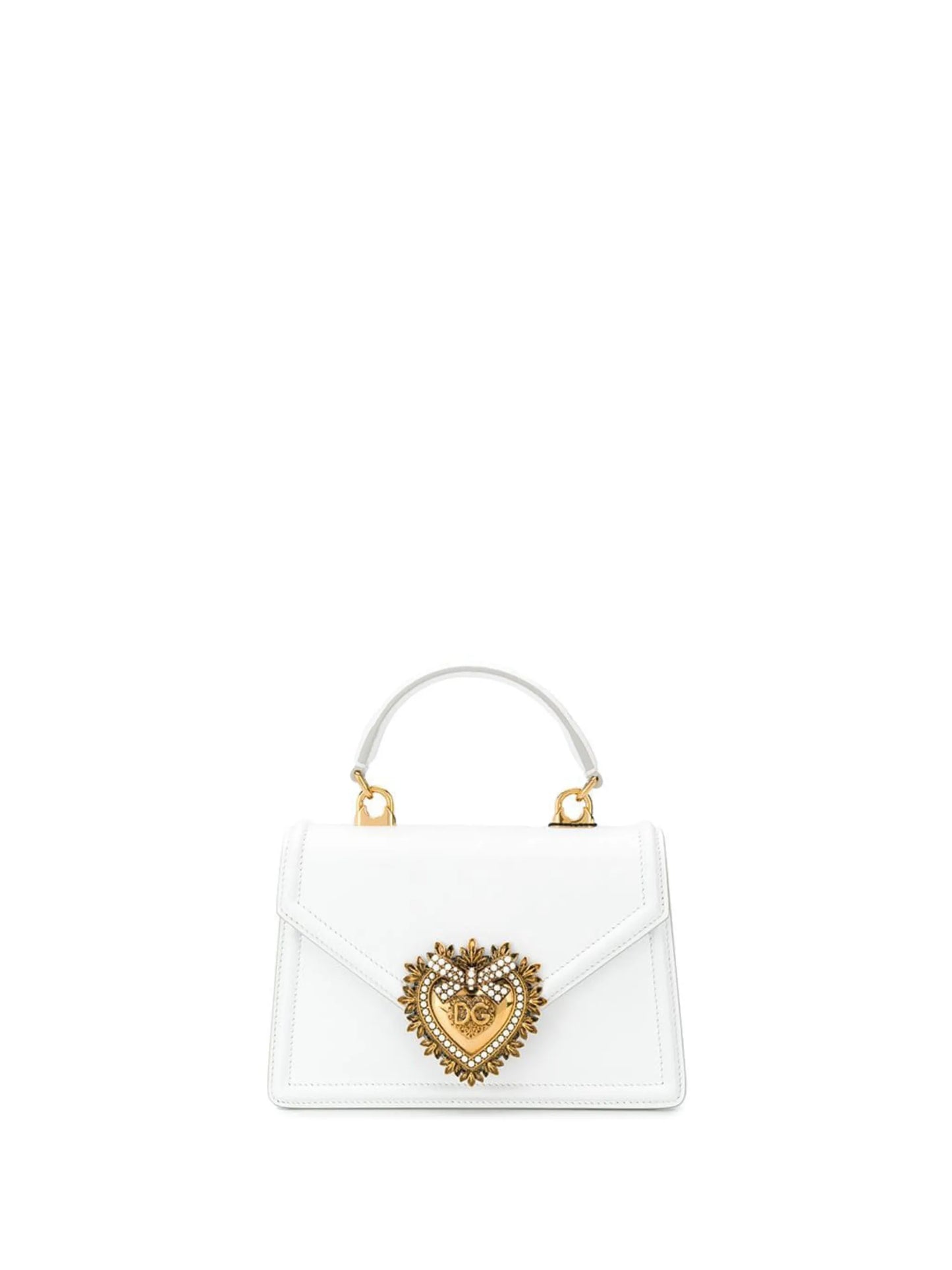 small Devotion heart-plaque shoulder bag