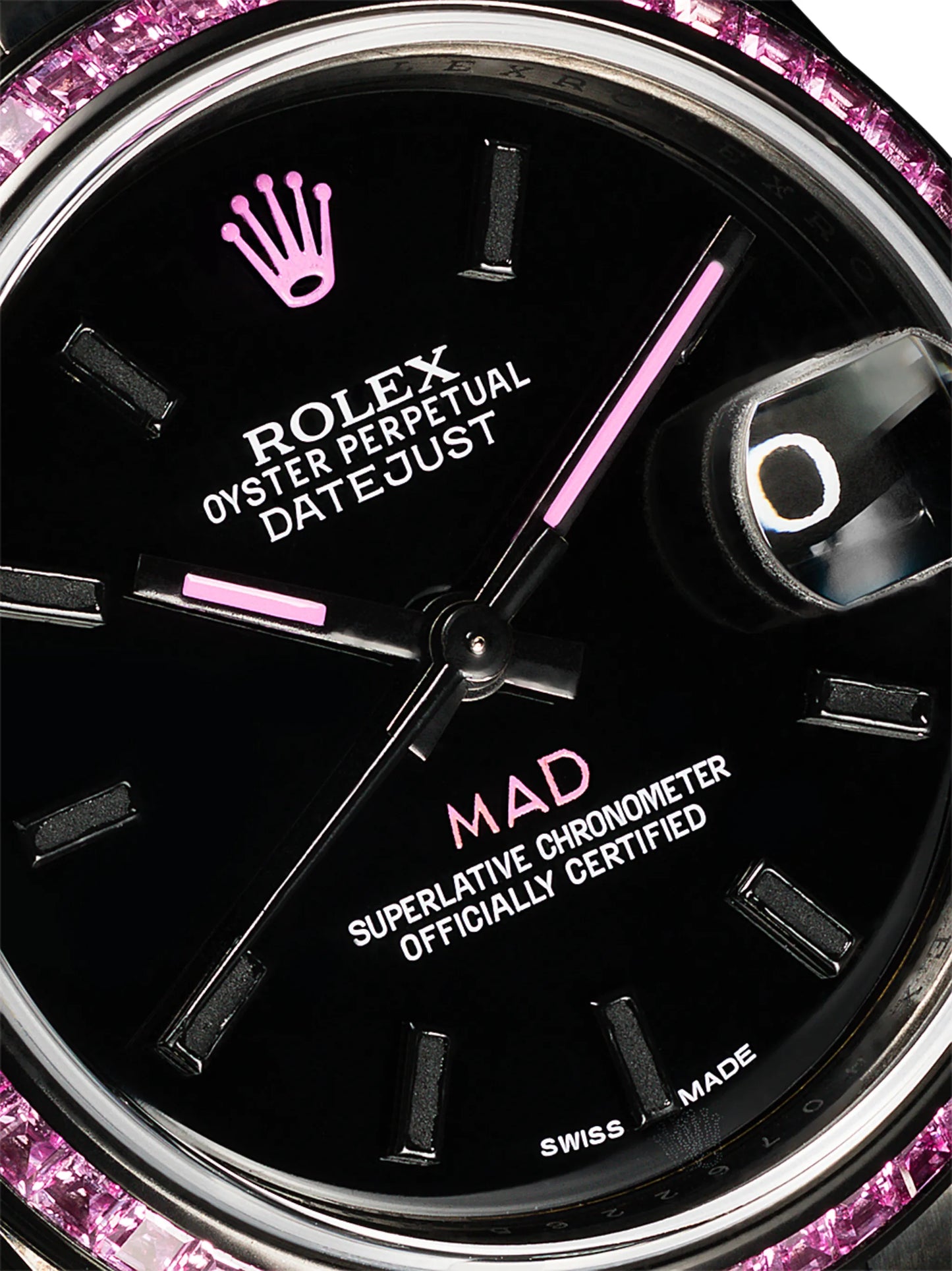 customised Rolex Oyster Perpetual Datejust 31mm