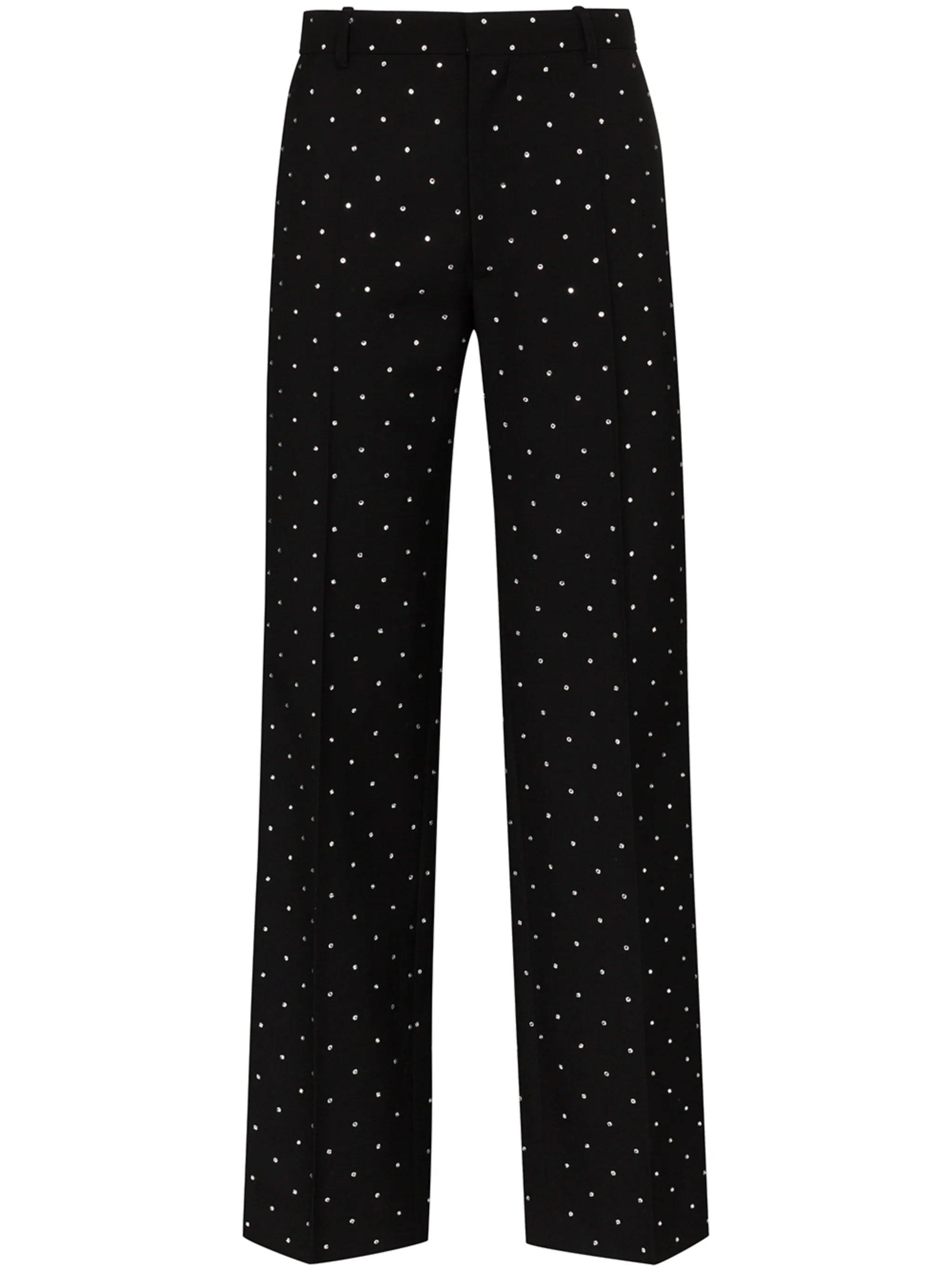 crystal-embellished trousers