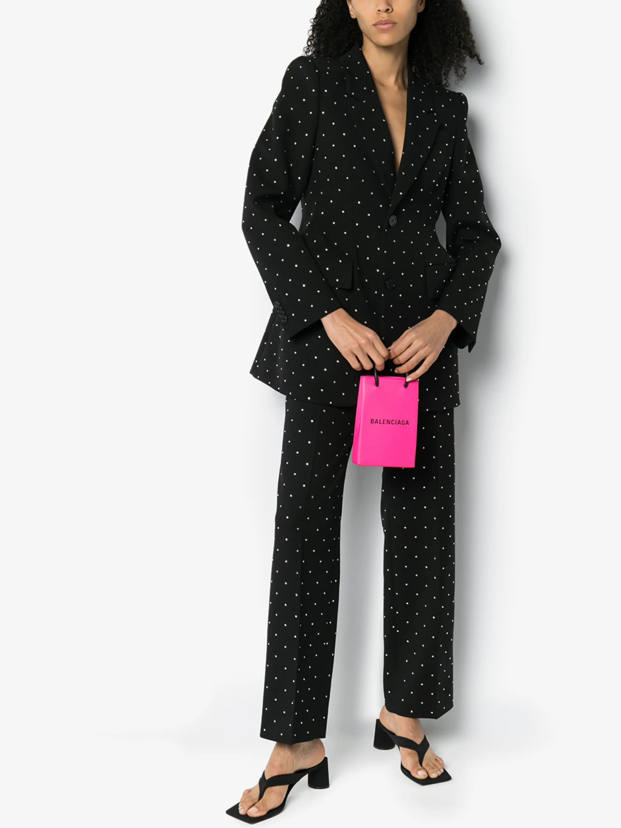 crystal-embellished trousers