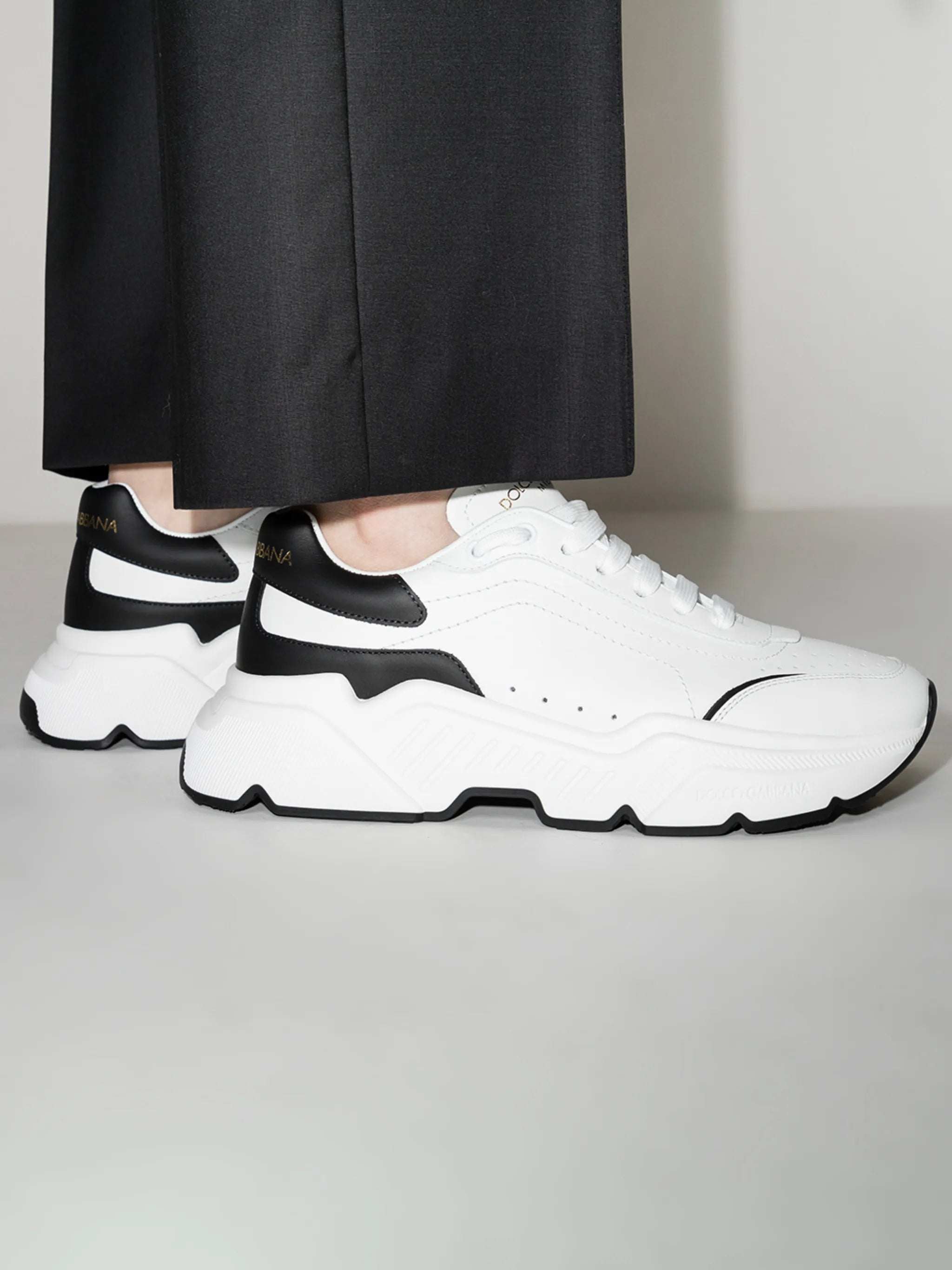 Daymaster leather sneakers