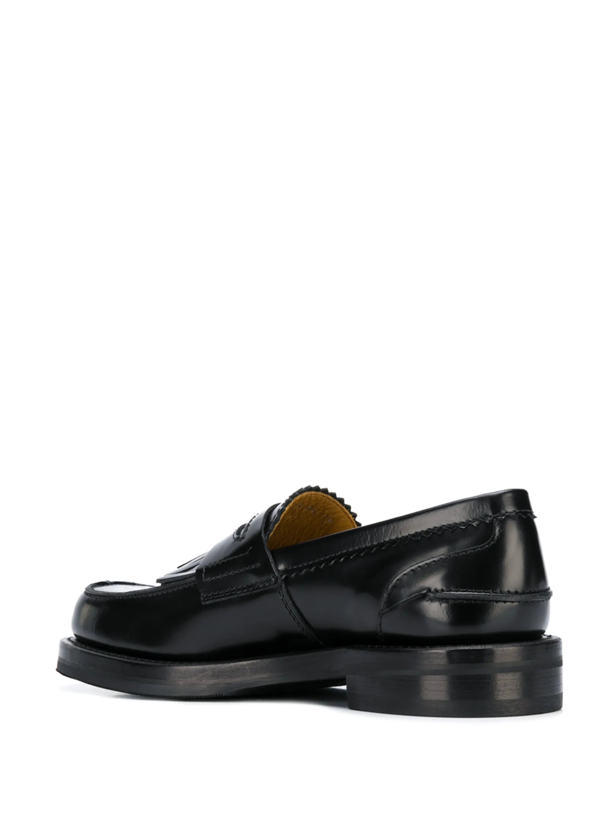 leather loafers