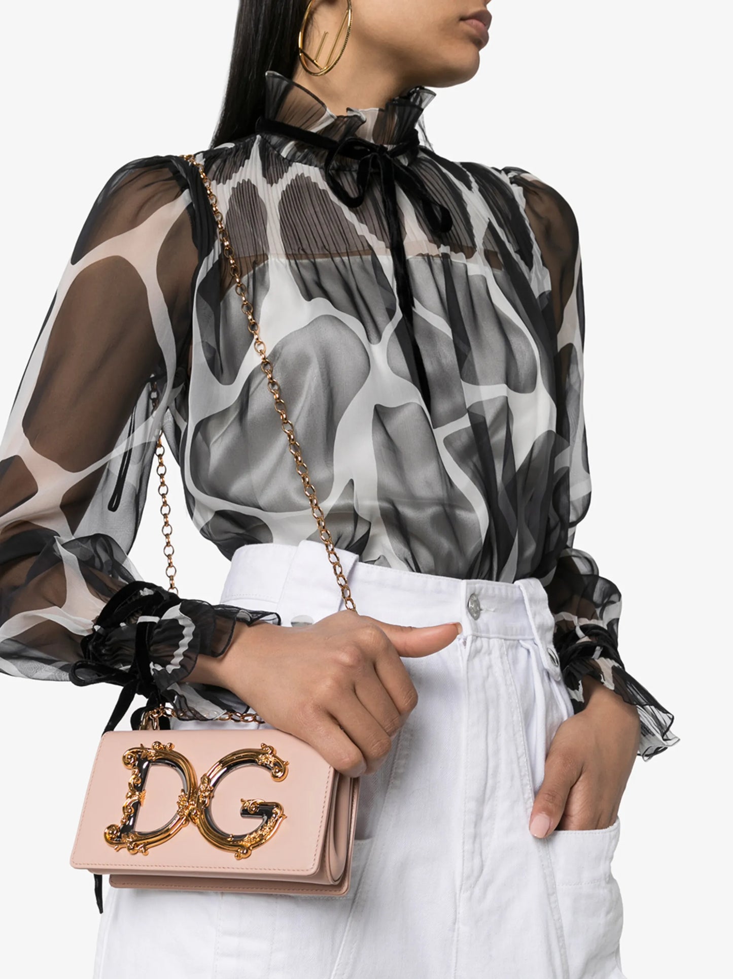 DG Girls leather mini bag
