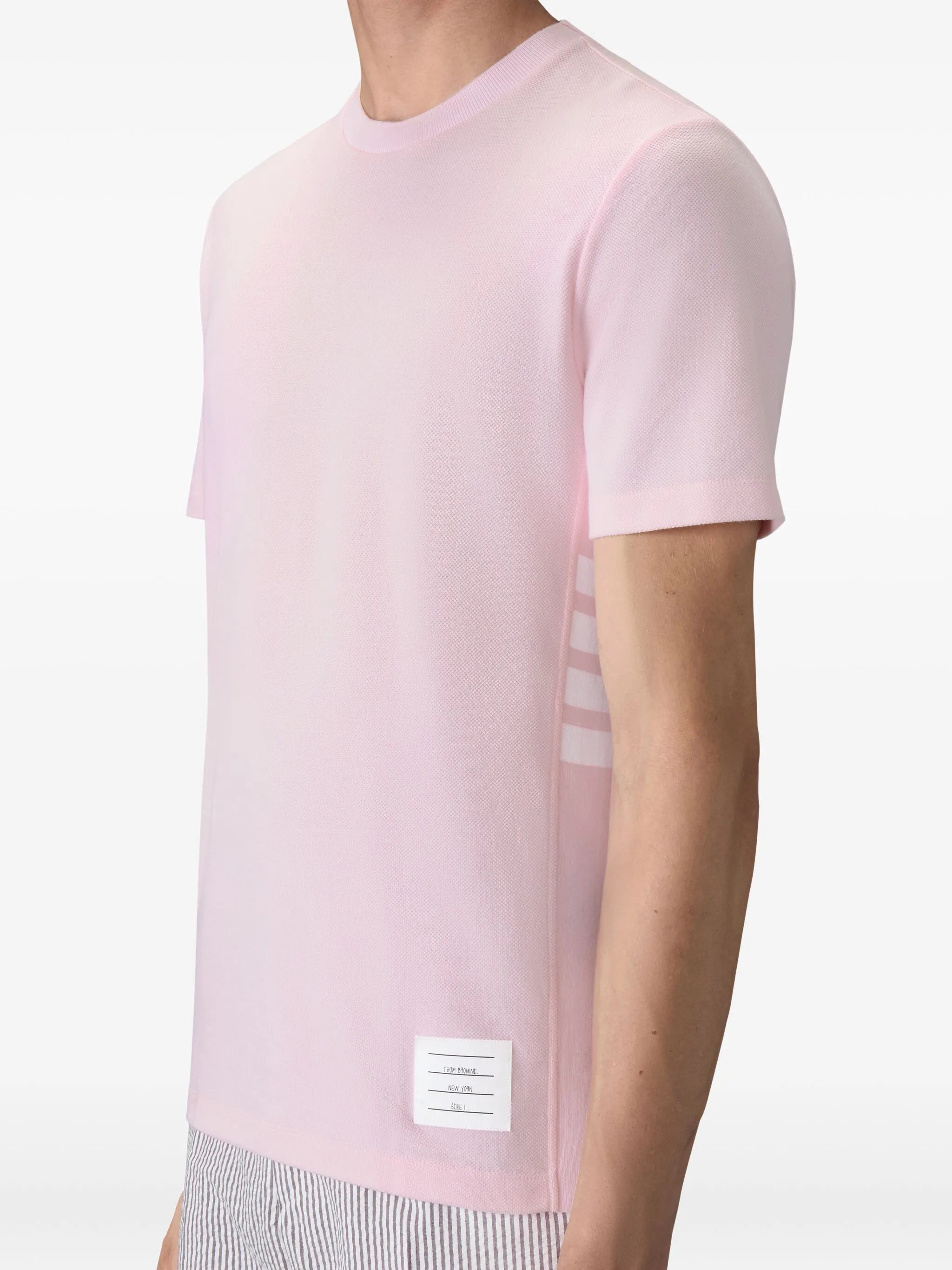4-Bar detail T-shirt