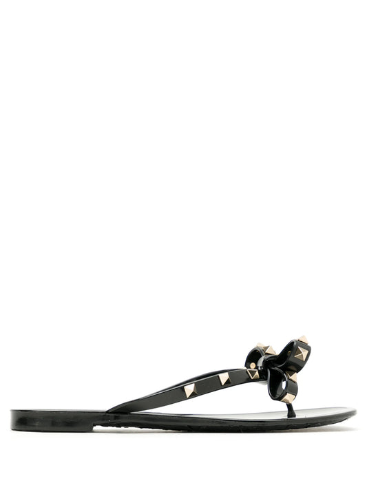 Rockstud rubber slipper