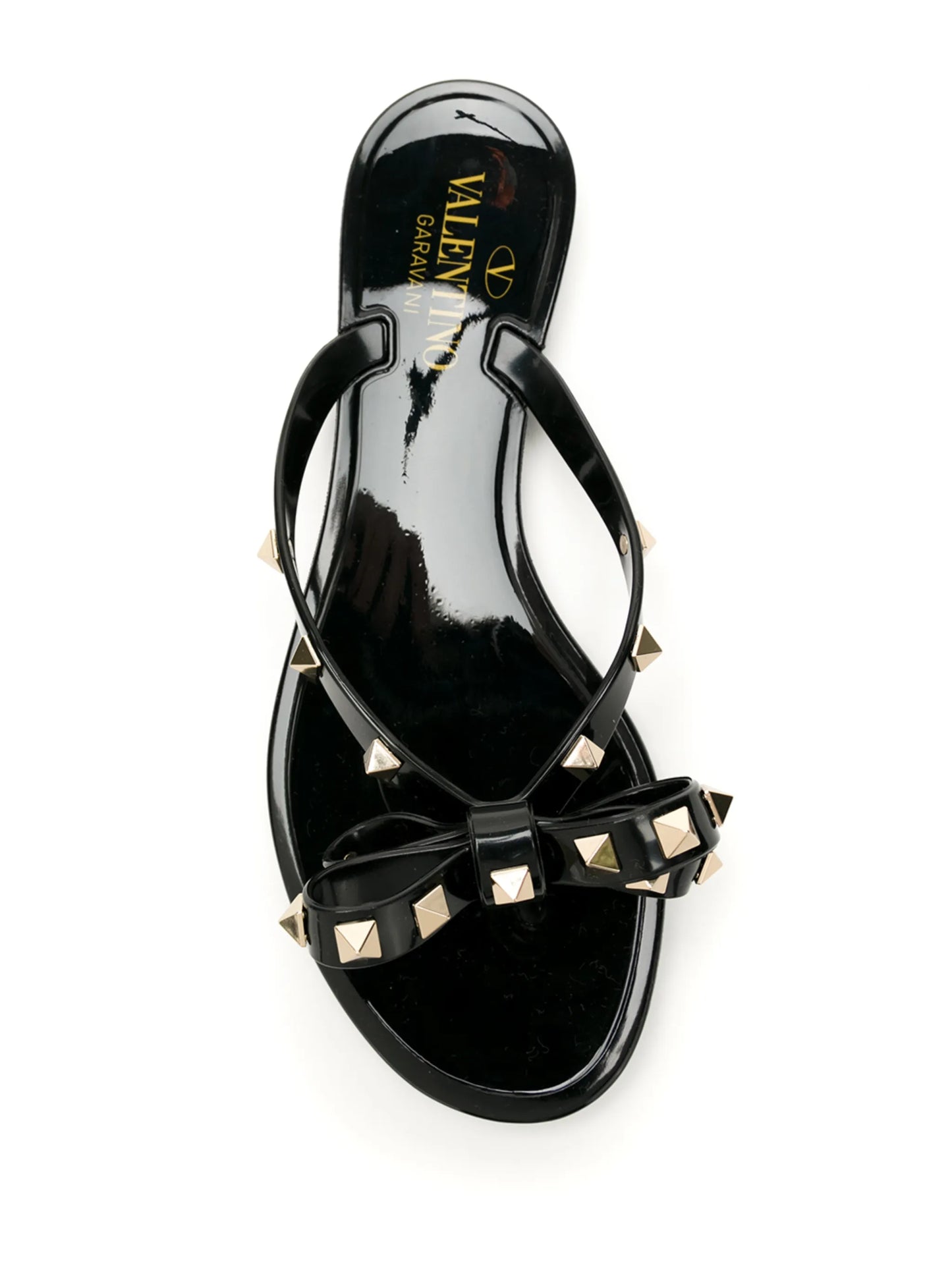 Rockstud rubber slipper