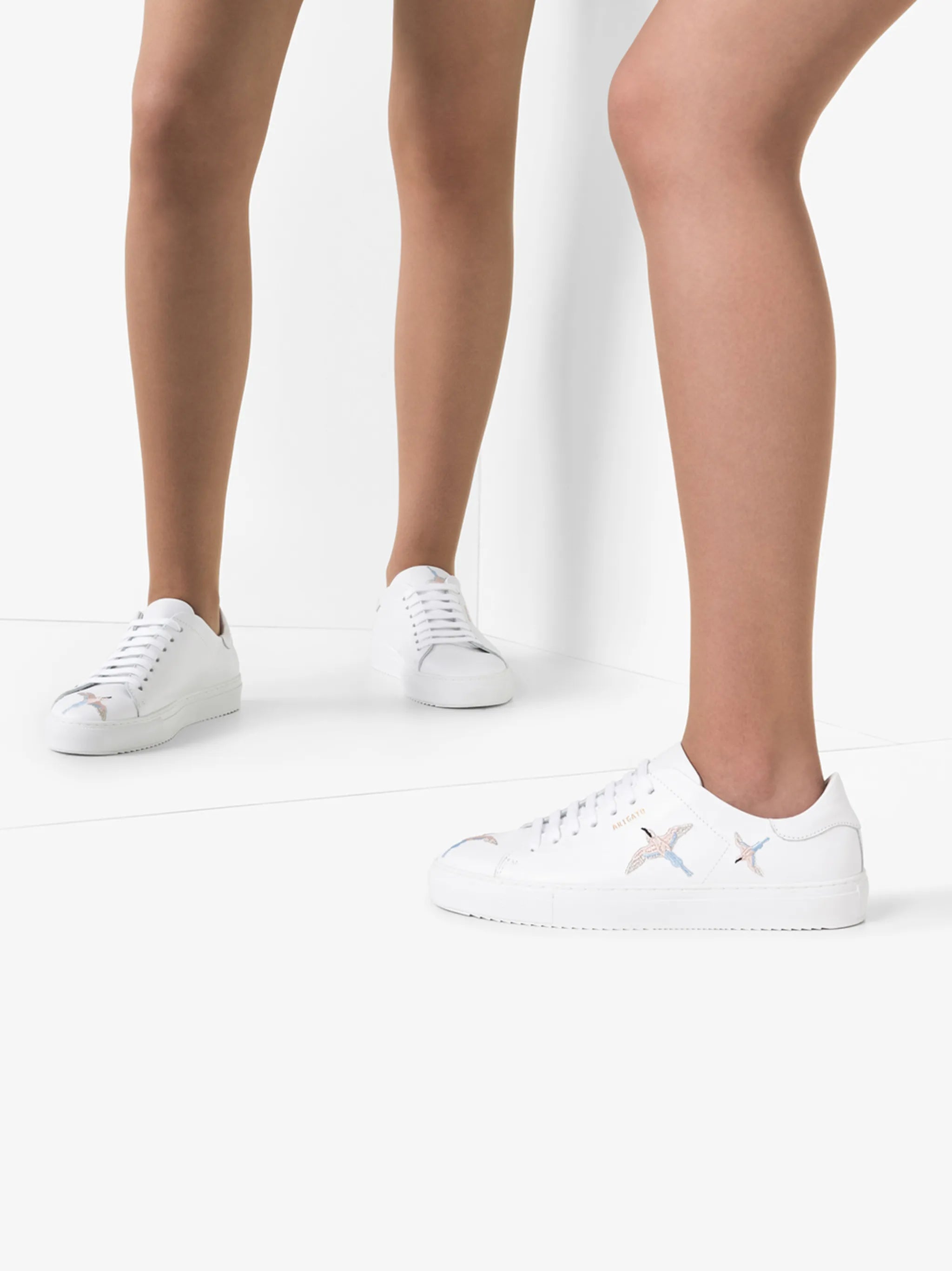 90 embroidered bird sneakers