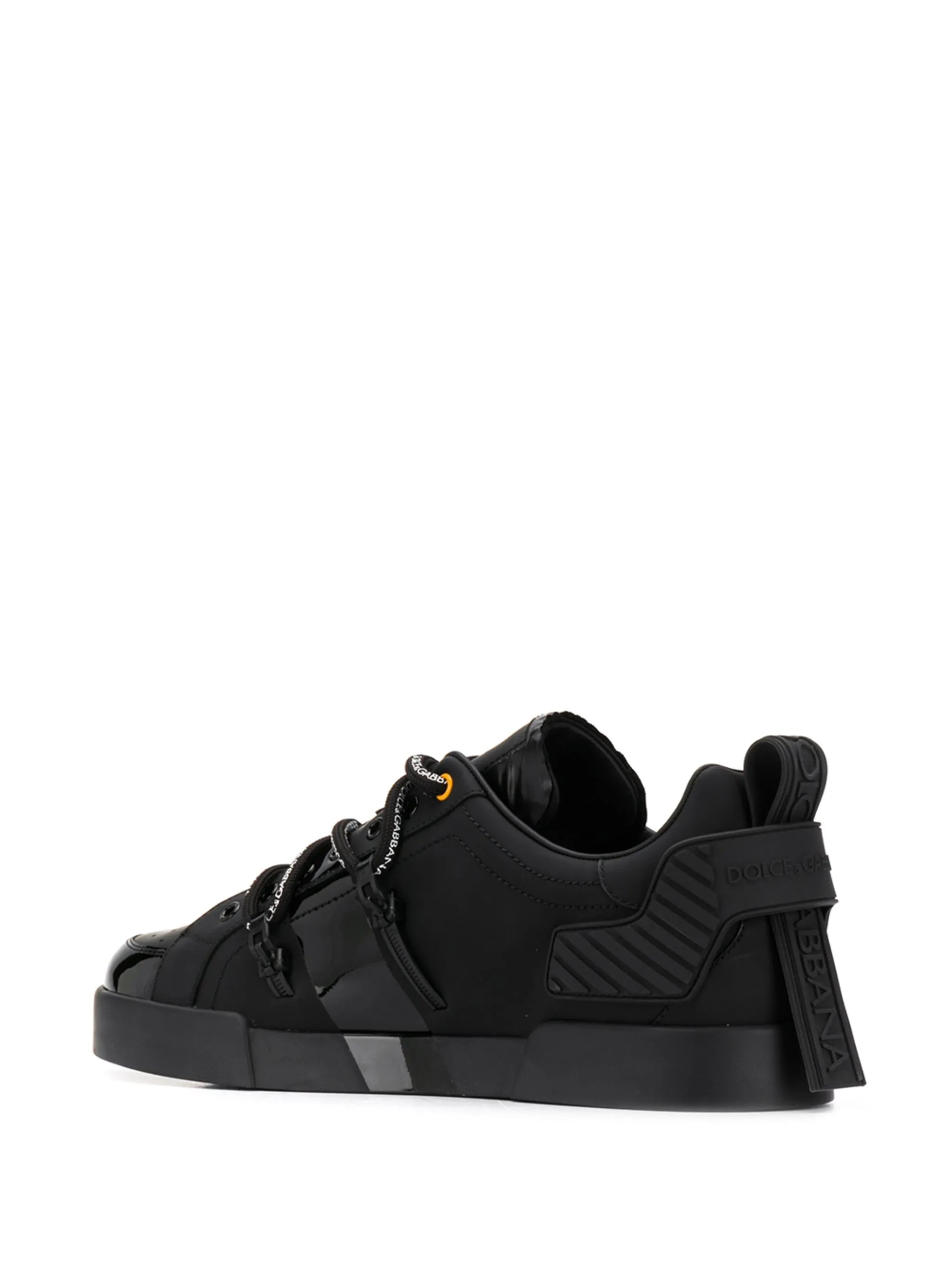 Portofino patent leather sneakers