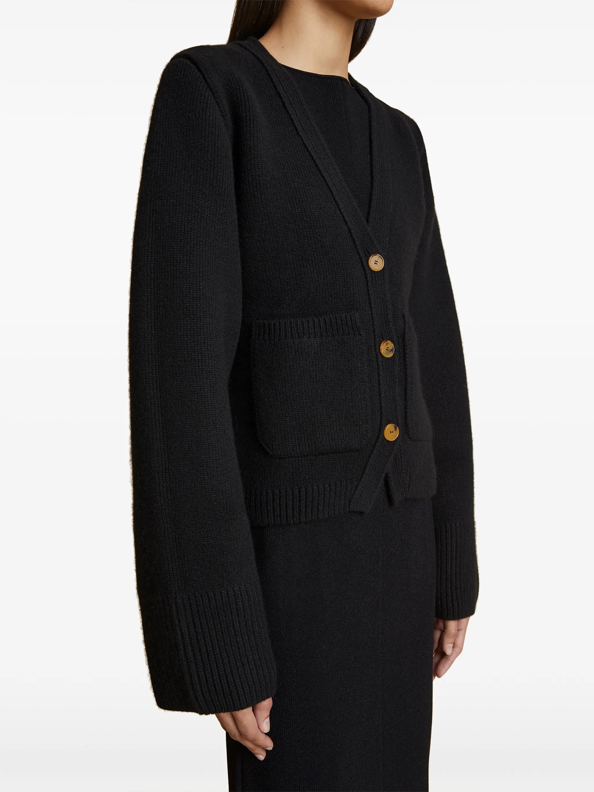 The Scarlet cashmere cardigan