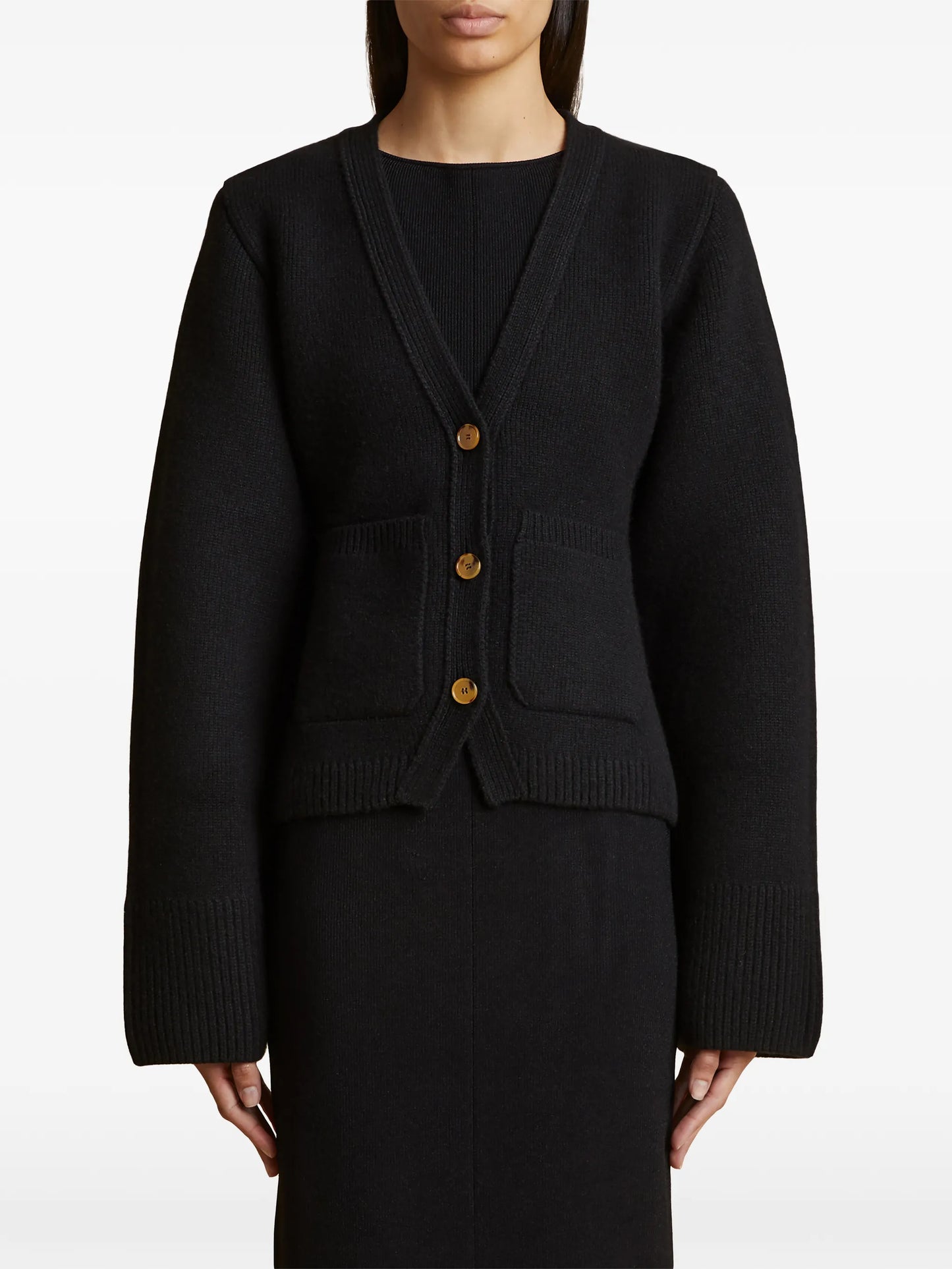 The Scarlet cashmere cardigan