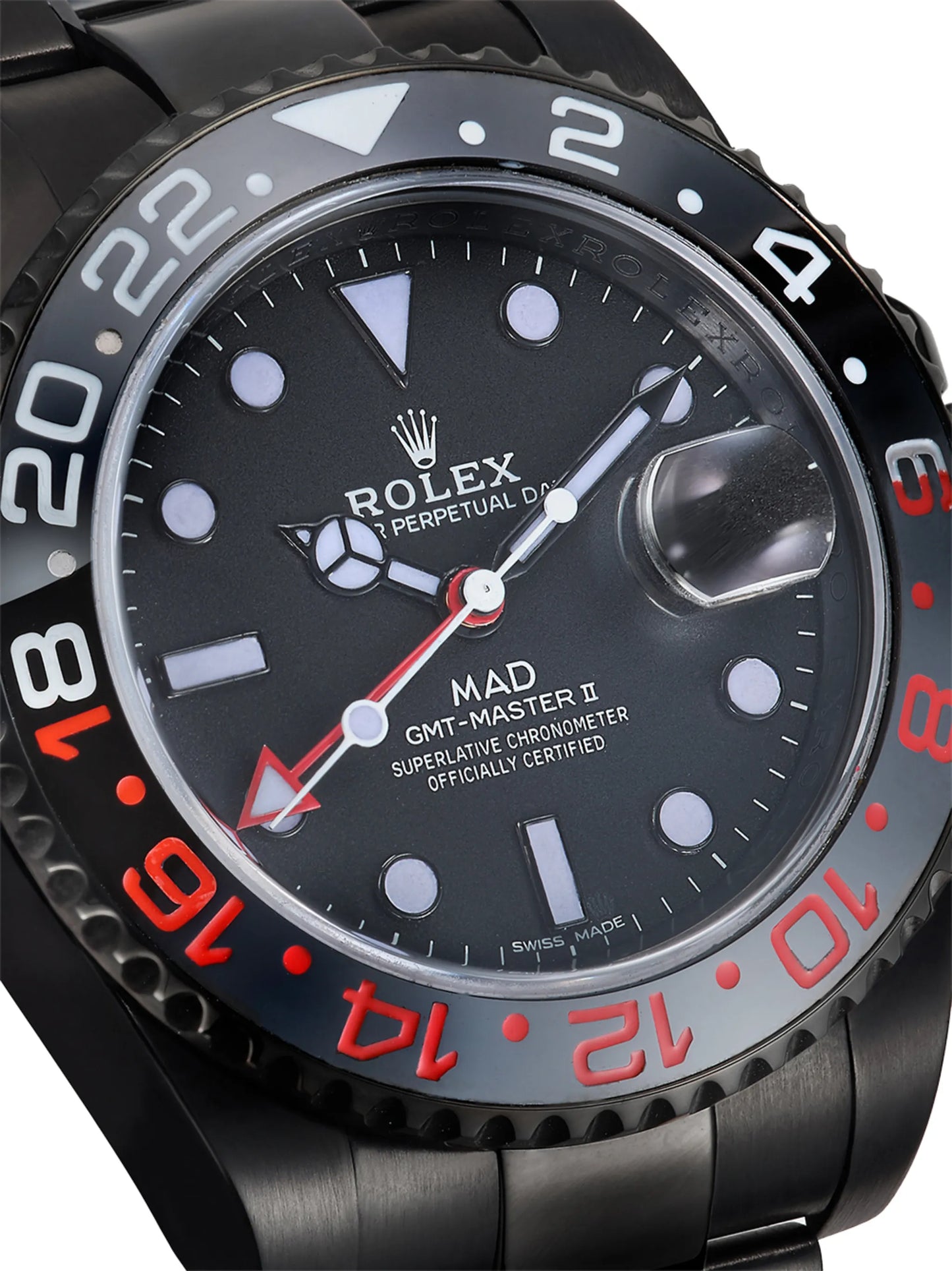 customised Rolex GMT Master II 40mm