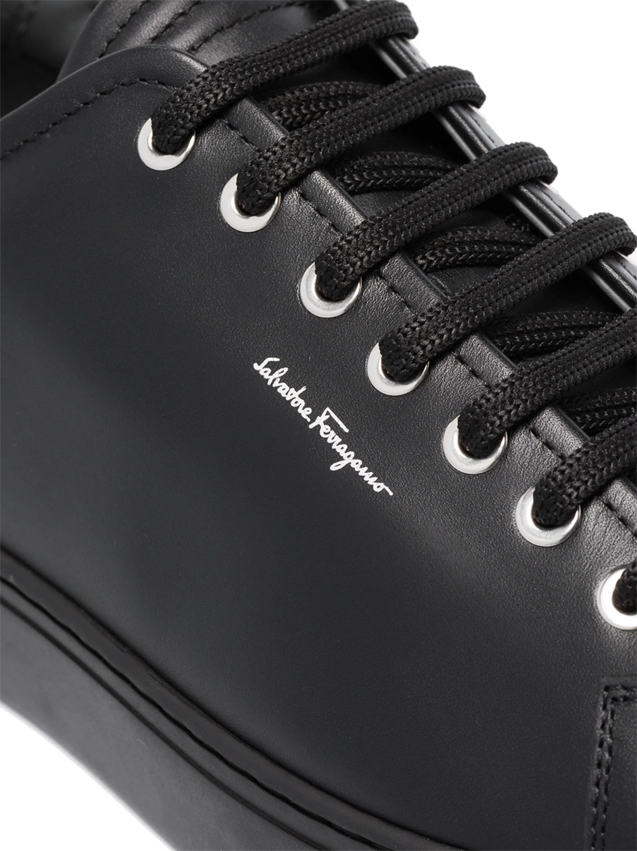 Cube leather sneakers