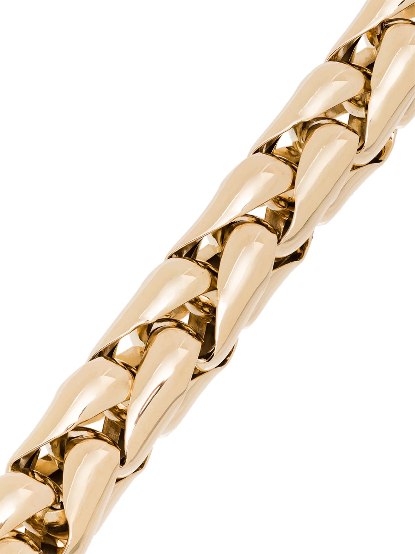 14kt yellow gold chain bracelet