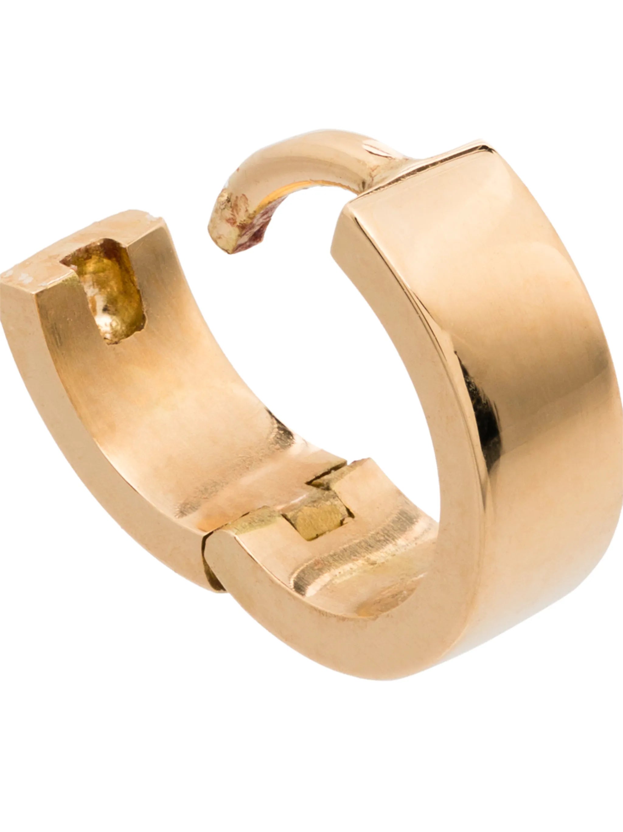 18K yellow gold La 1,9g hoop earring