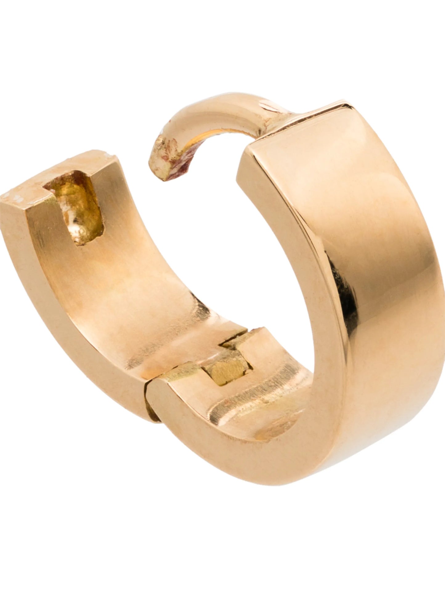 18K yellow gold La 1,9g hoop earring