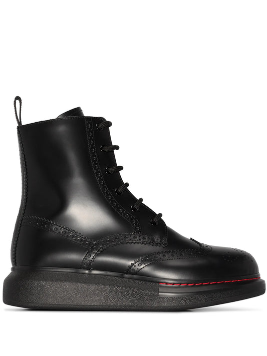 lace-up ankle boots