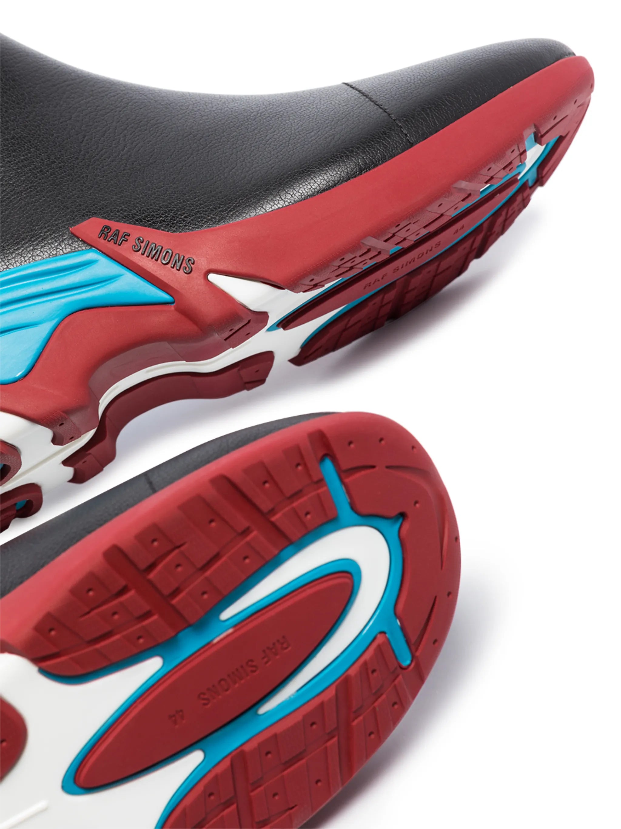 Cylon high-top leather sneakers