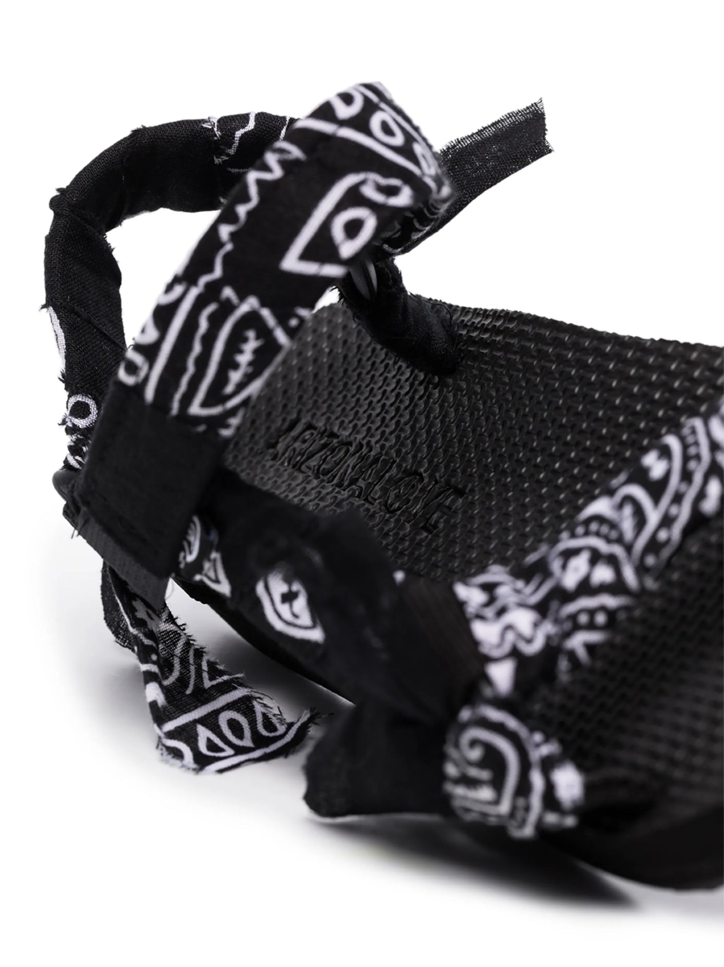 Trekky bandana-print sandals