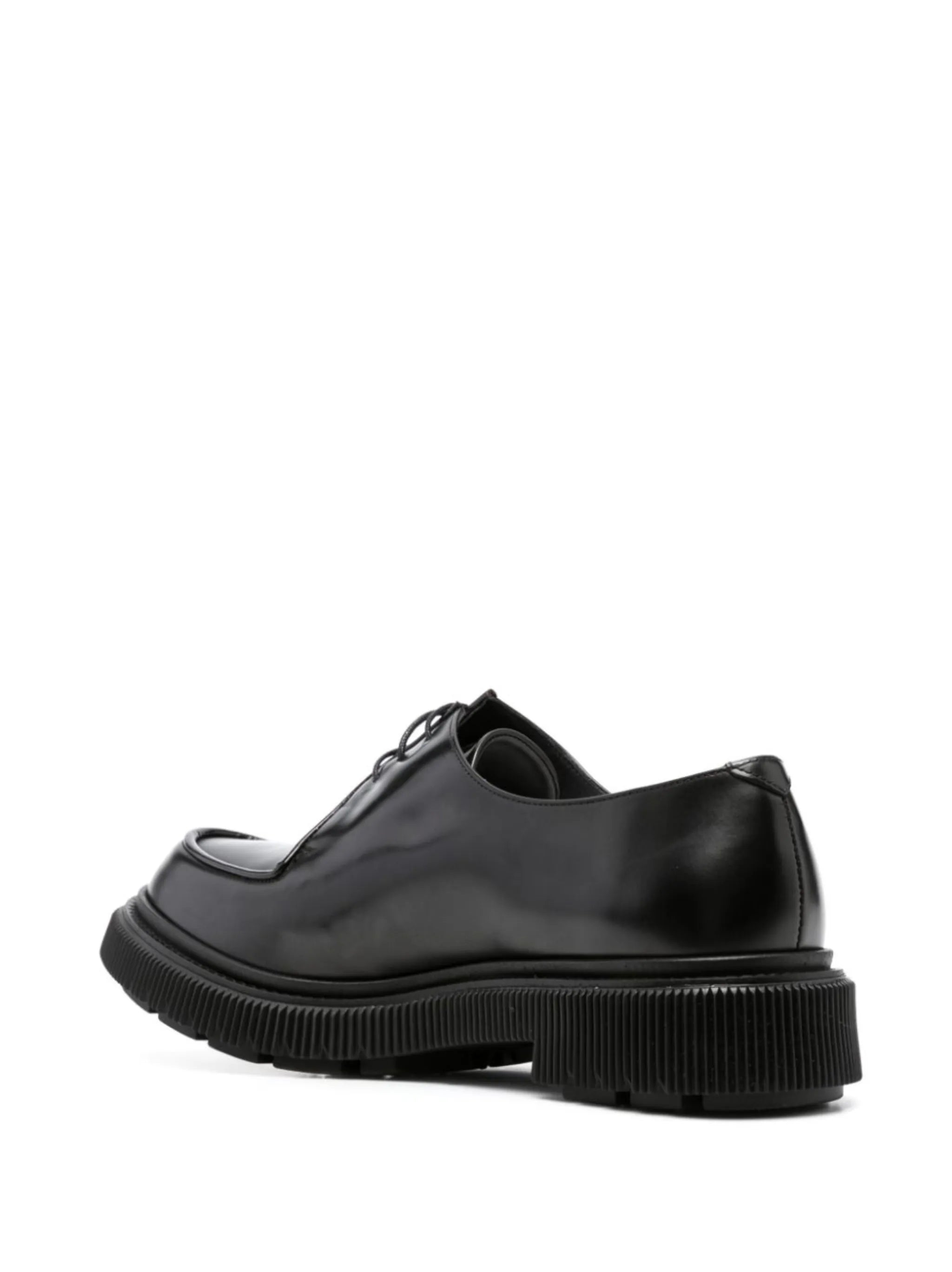 Type 124 leather Derby shoes