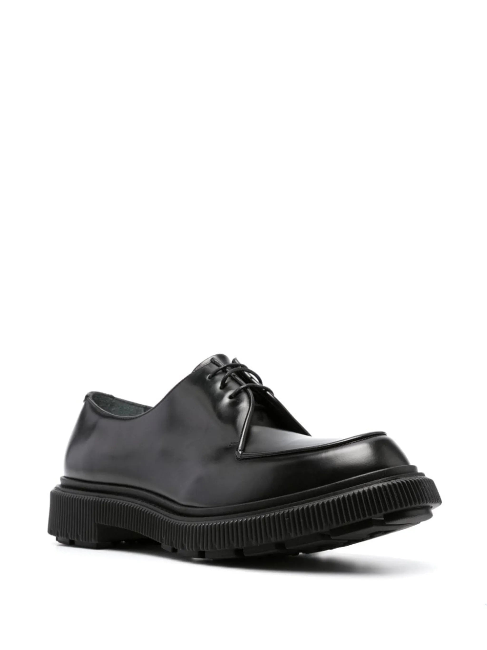 Type 124 leather Derby shoes