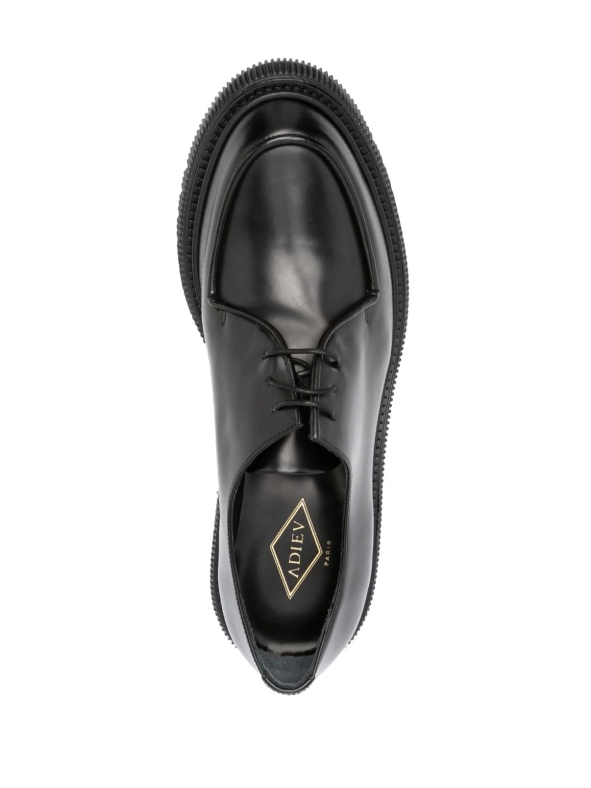 Type 124 leather Derby shoes