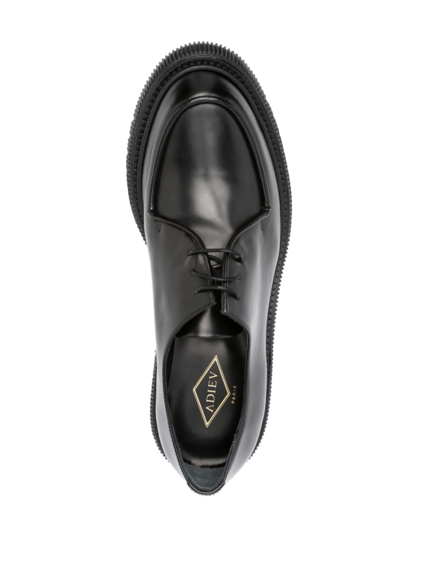 Type 124 leather Derby shoes