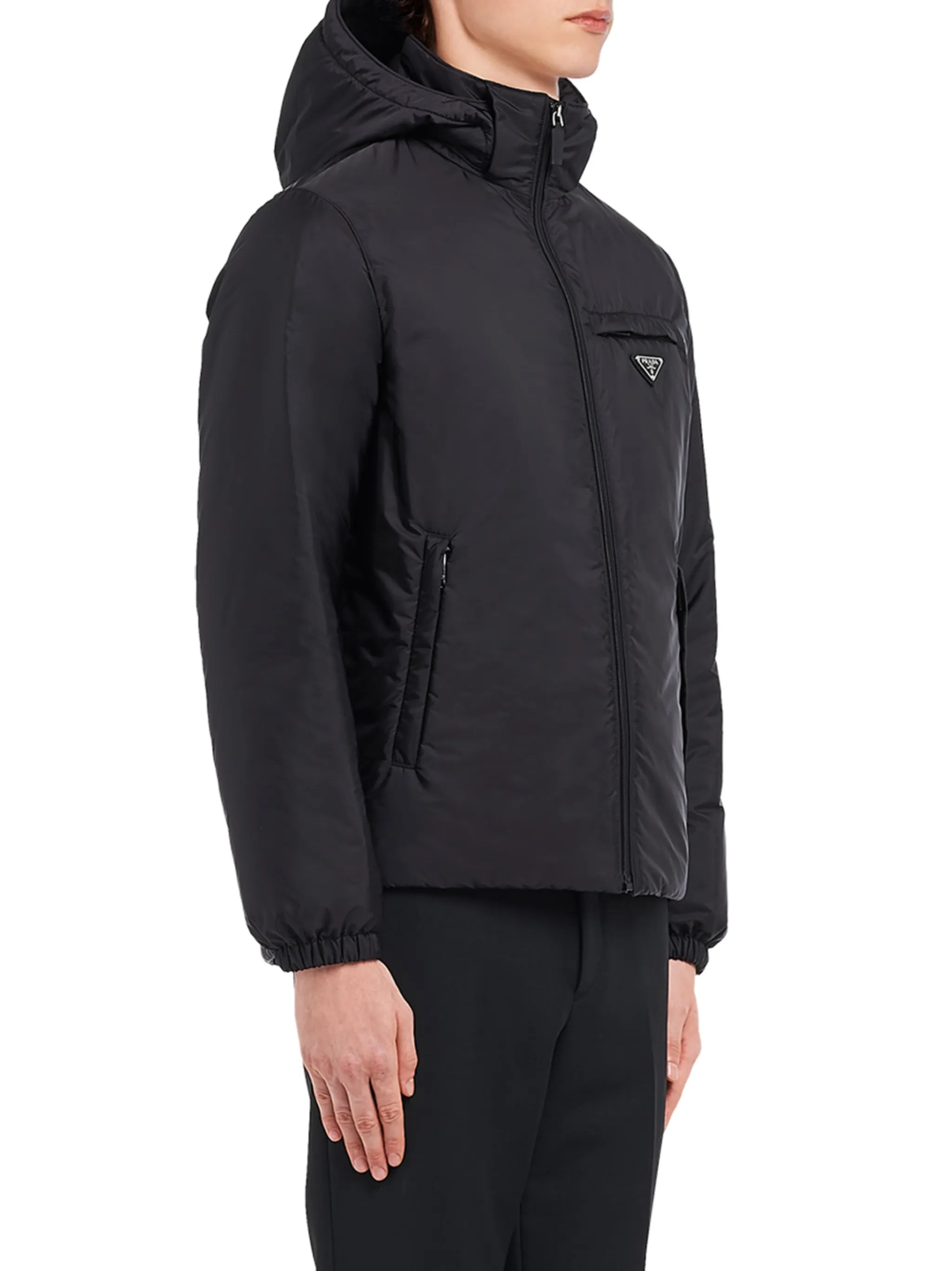 Re-Nylon puffer jacket
