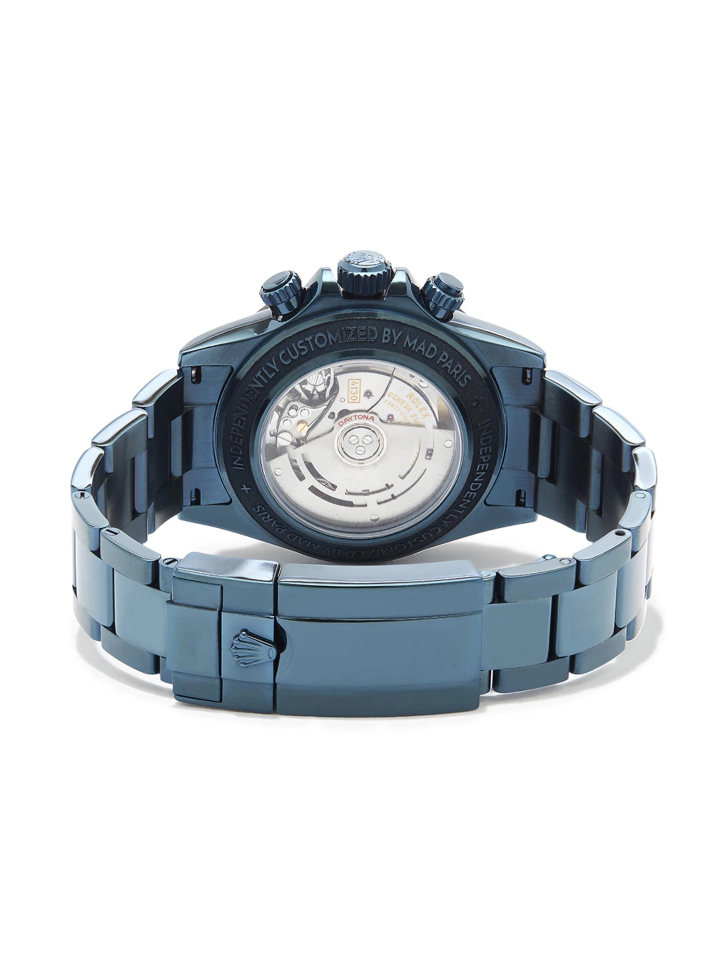 customised pre-owned Cosmograph Daytona "Blue Ghost" 40mm