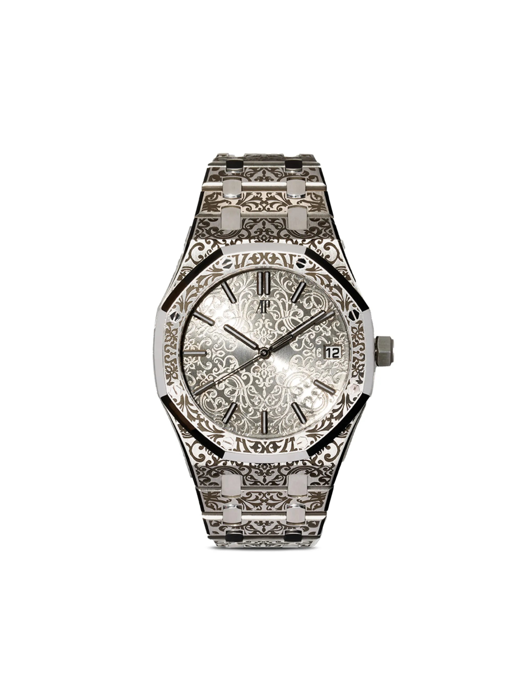 customised pre-owned Audemars Piguet Royal Oak Grande Fleur 41mm