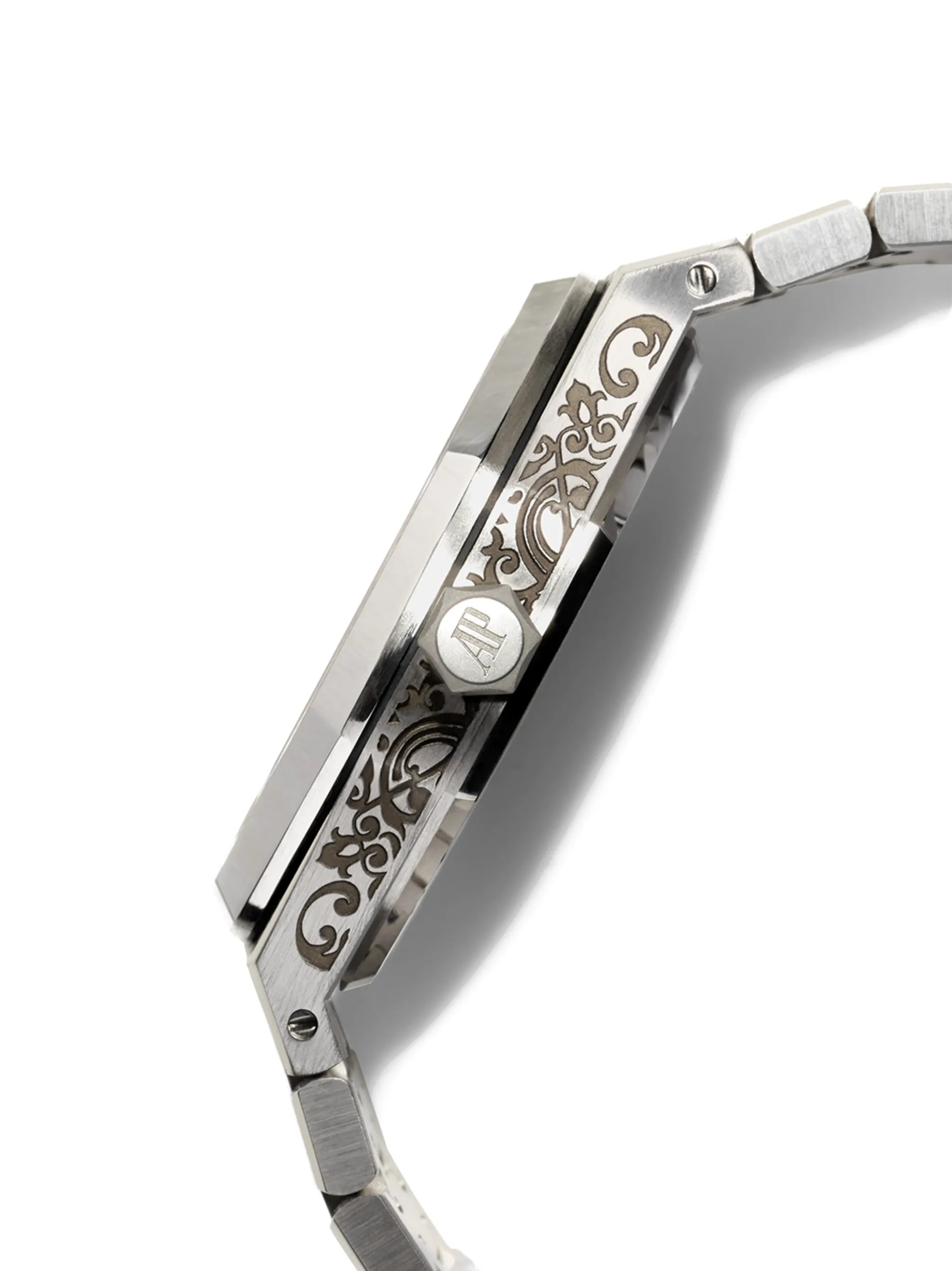 customised pre-owned Audemars Piguet Royal Oak Grande Fleur 41mm